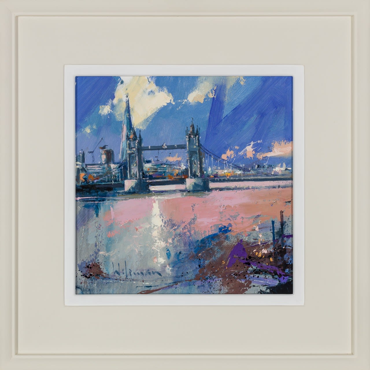 Peter Wileman FROI RSMA FRSA, Spring Afternoon, Tower Bridge