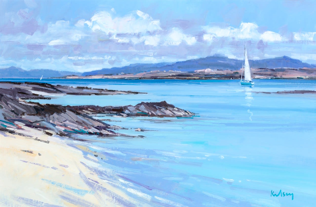 Robert Kelsey DA MUniv PAI FRSA, Ben More from Iona