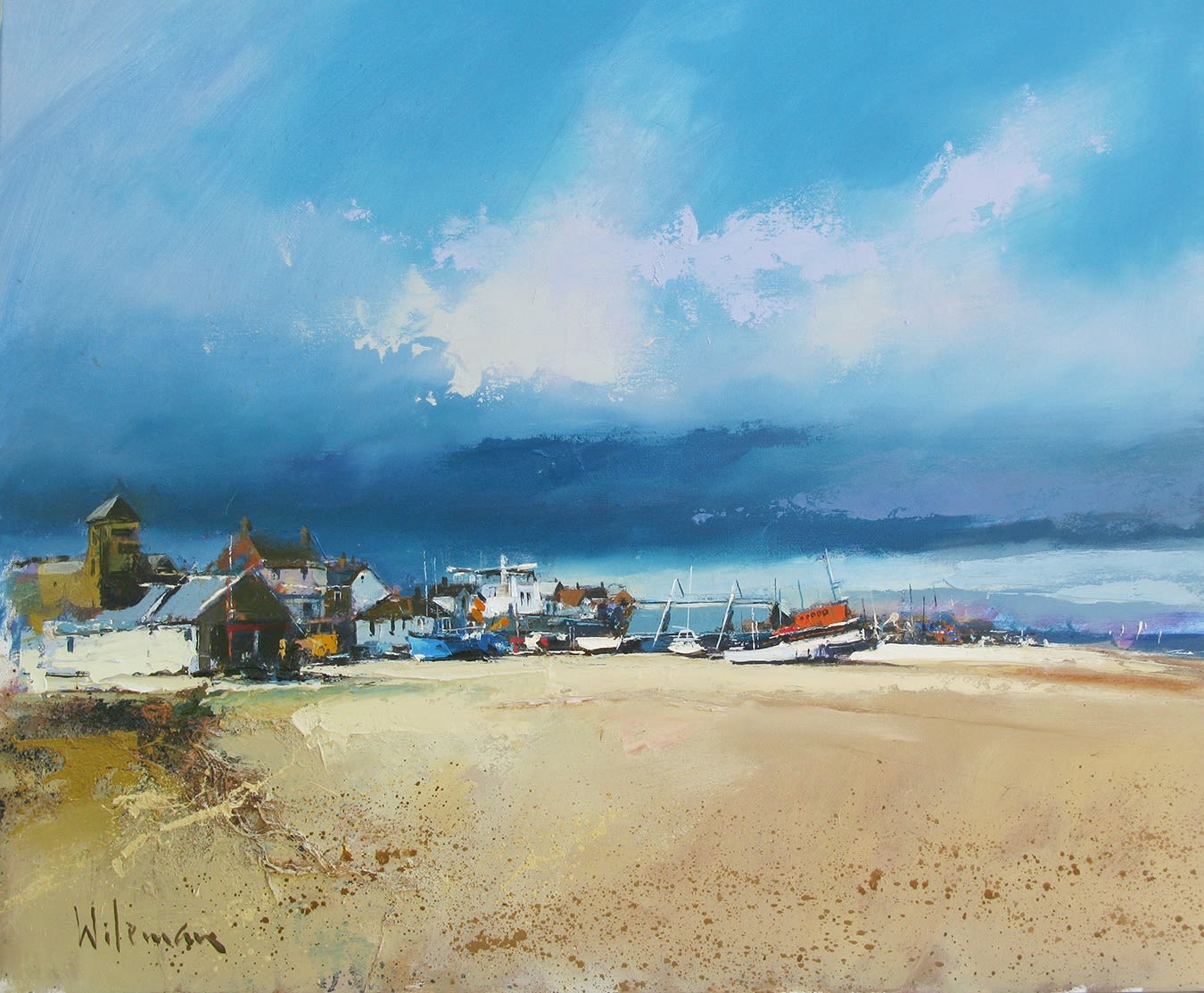 Peter Wileman FROI RSMA FRSA, Aldeburgh Beach