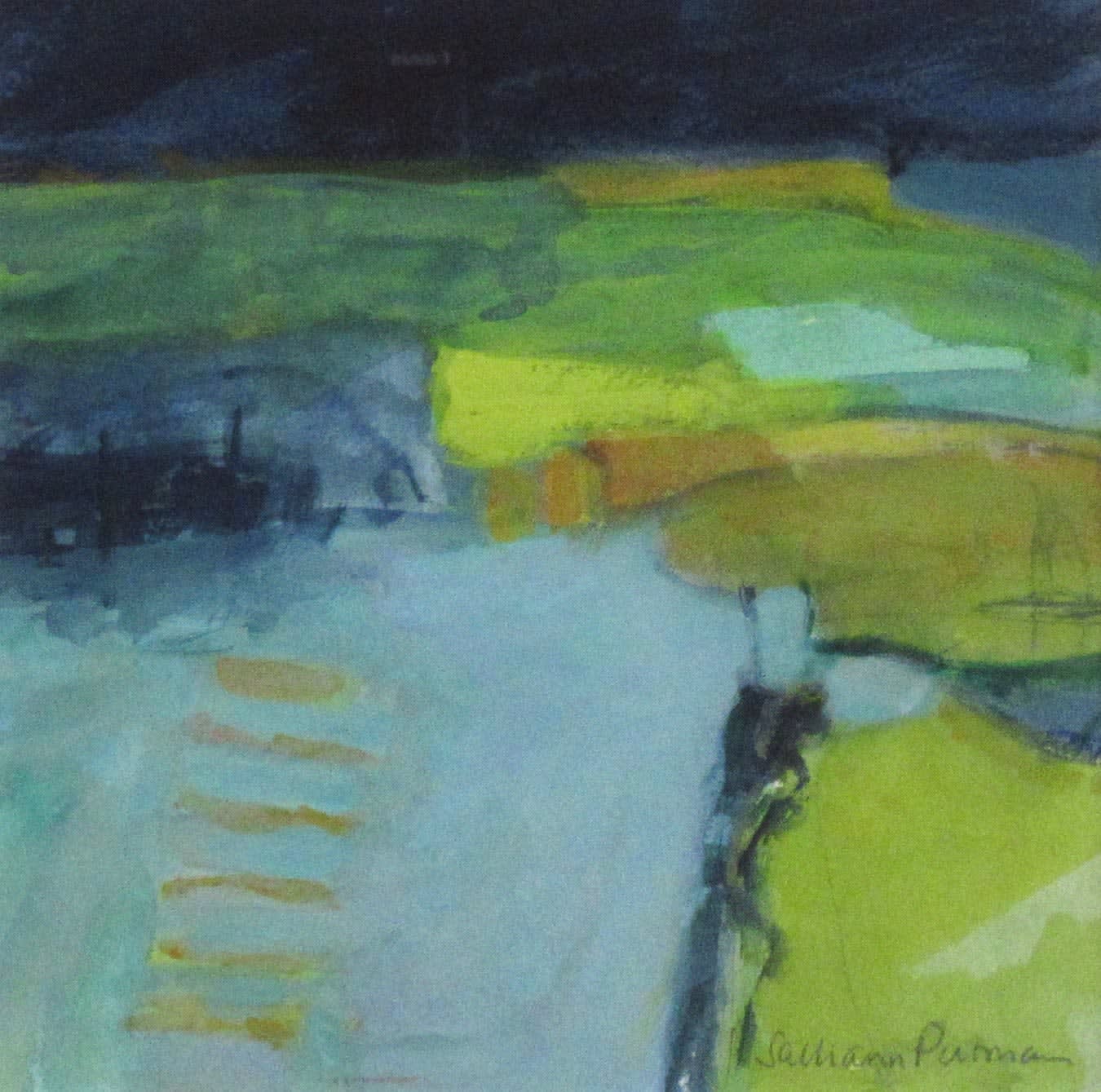 Salliann Putman RWS NEAC, Towards the Green Hills