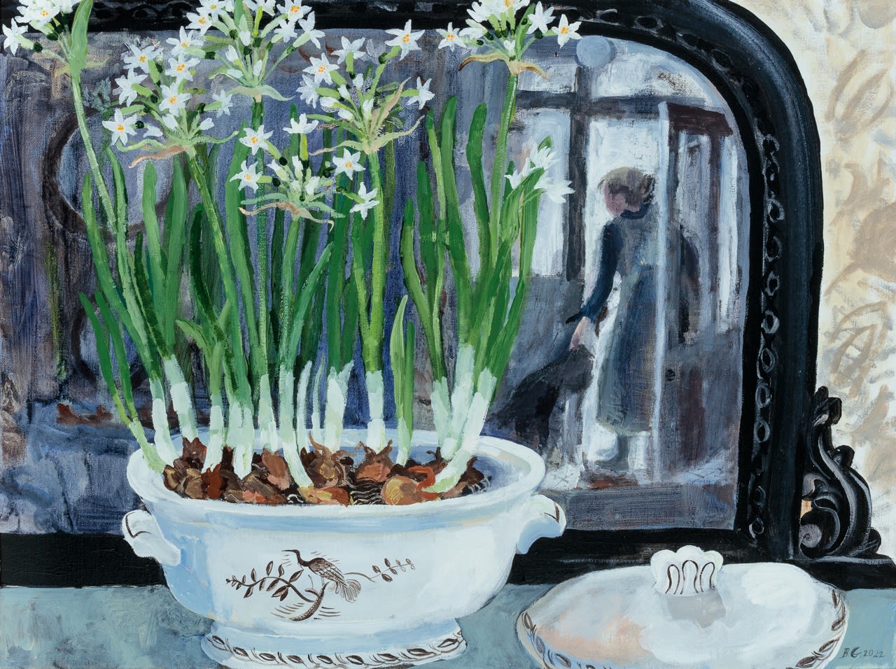 Brita Granström, Ingrid with Narcissi, 2022