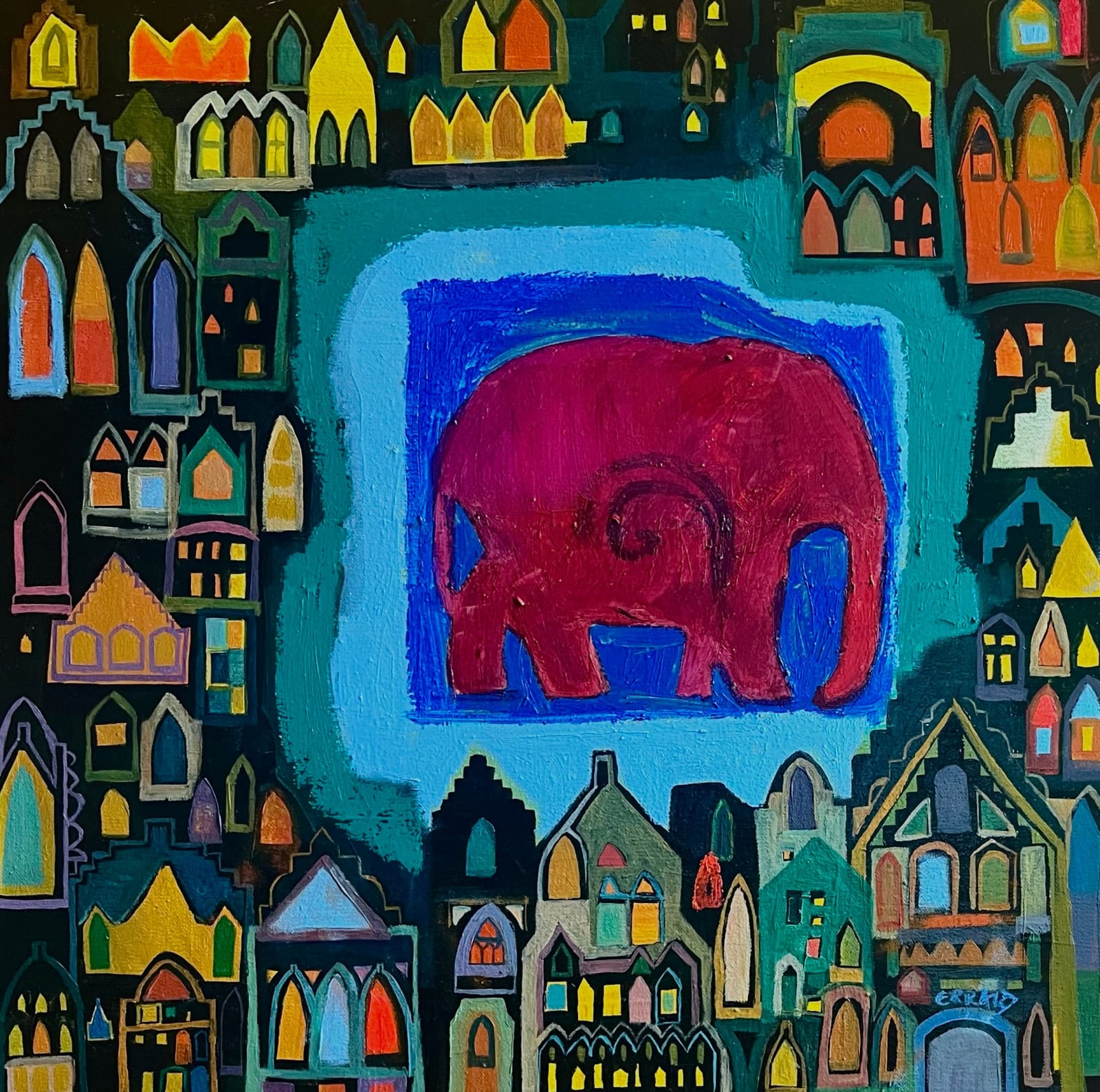 Erraid Gaskell, Elephant and Castle