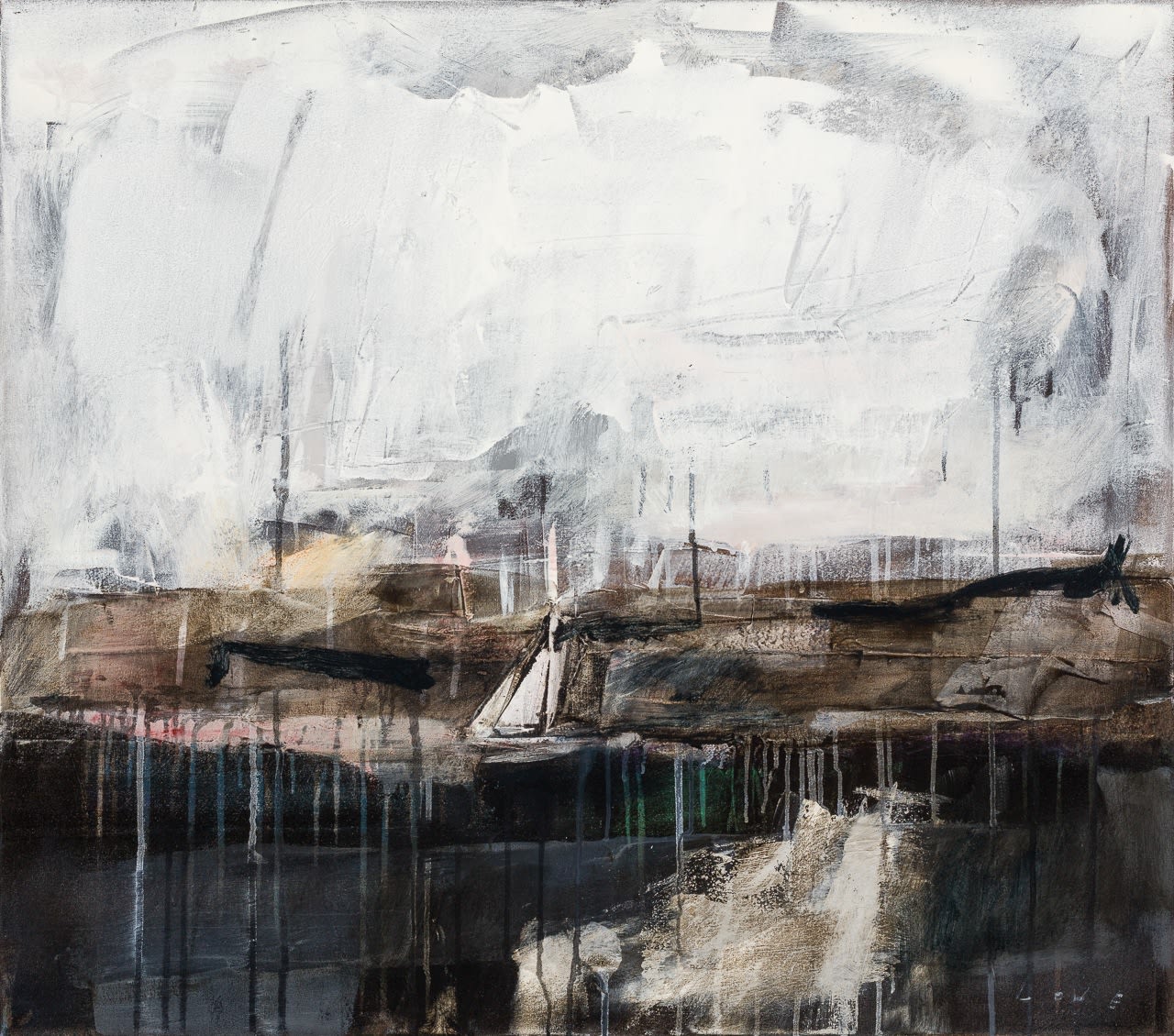 Ben Lowe, At Sea Painting