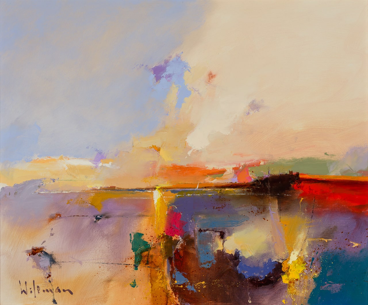 Peter Wileman FROI RSMA FRSA, Breath of the Wild, Bamburgh