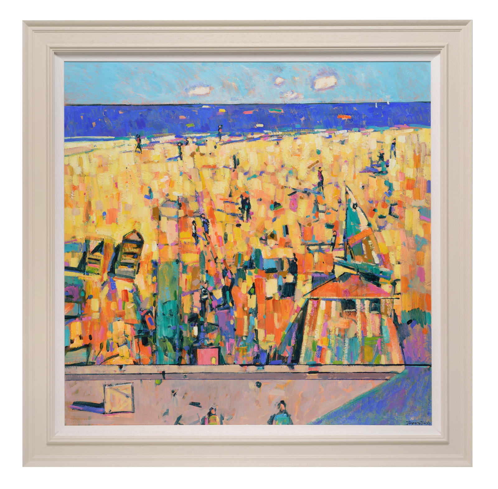 Terence Clarke, The Beach at Guadamar