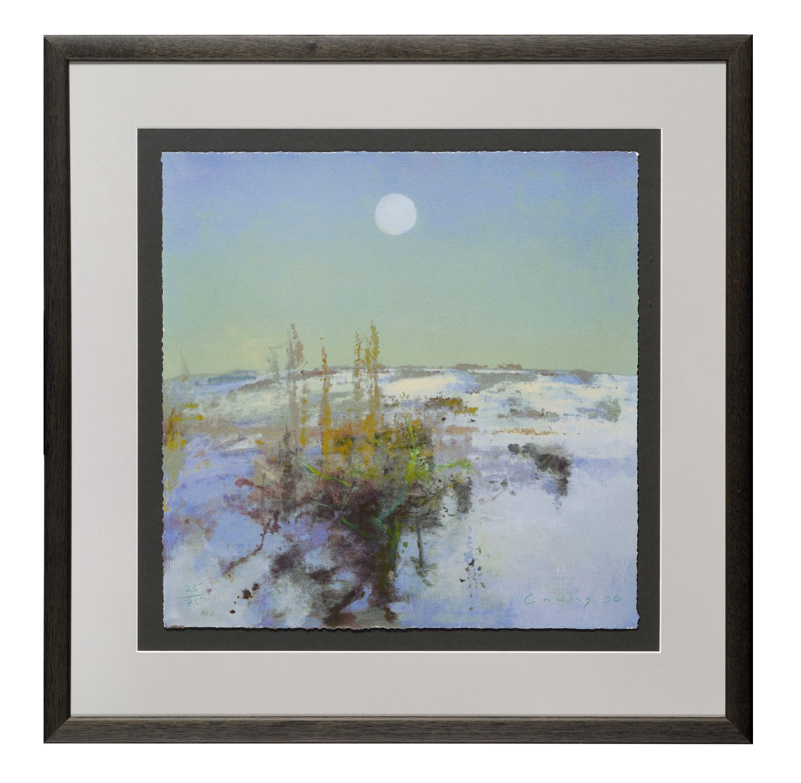 Fred Cuming RA, Dawn Snowscape, Edition 25 of 75, 2006