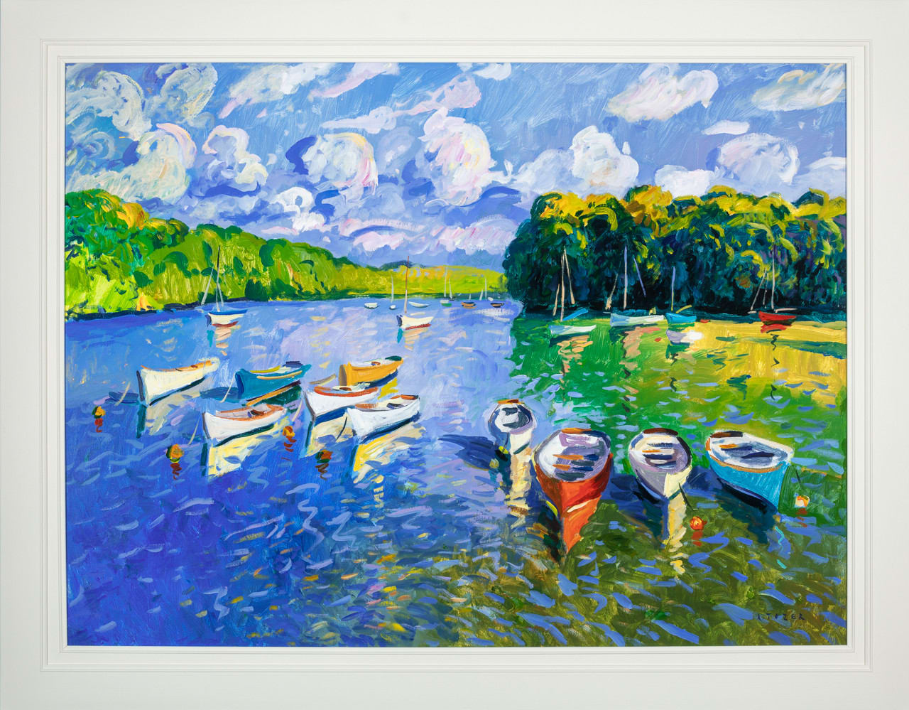 Andrew Tozer, Billowing Skies over Port Navas