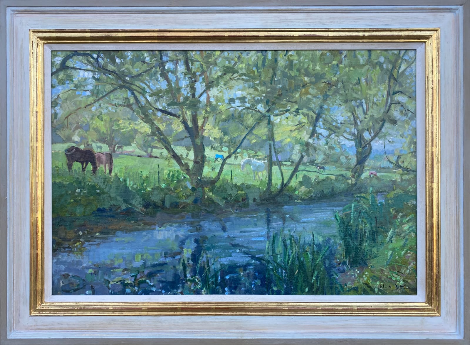 Nick Botting, Early Summer Colours, The River Lea