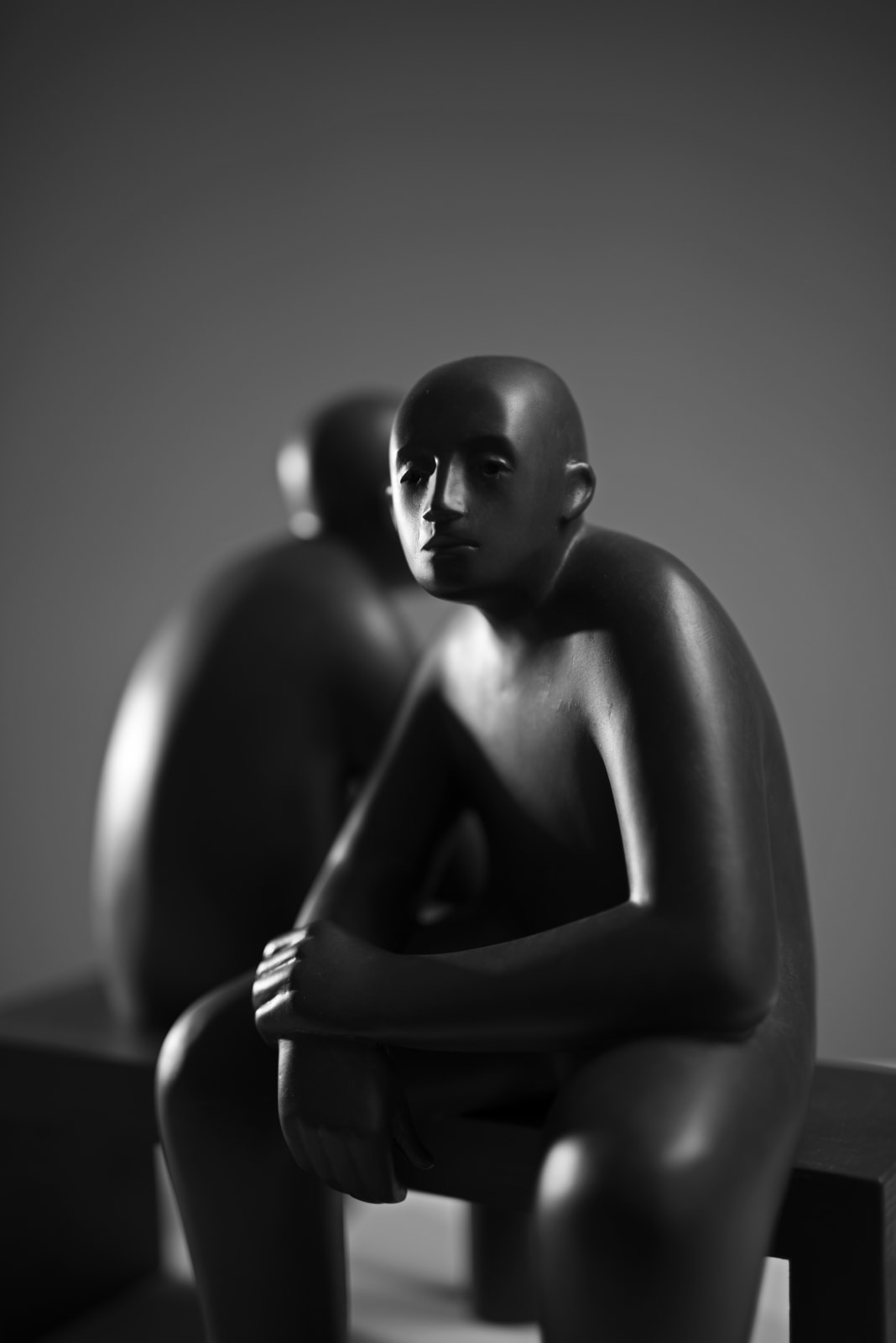 Giles Penny RWA, Two Men on a Bench