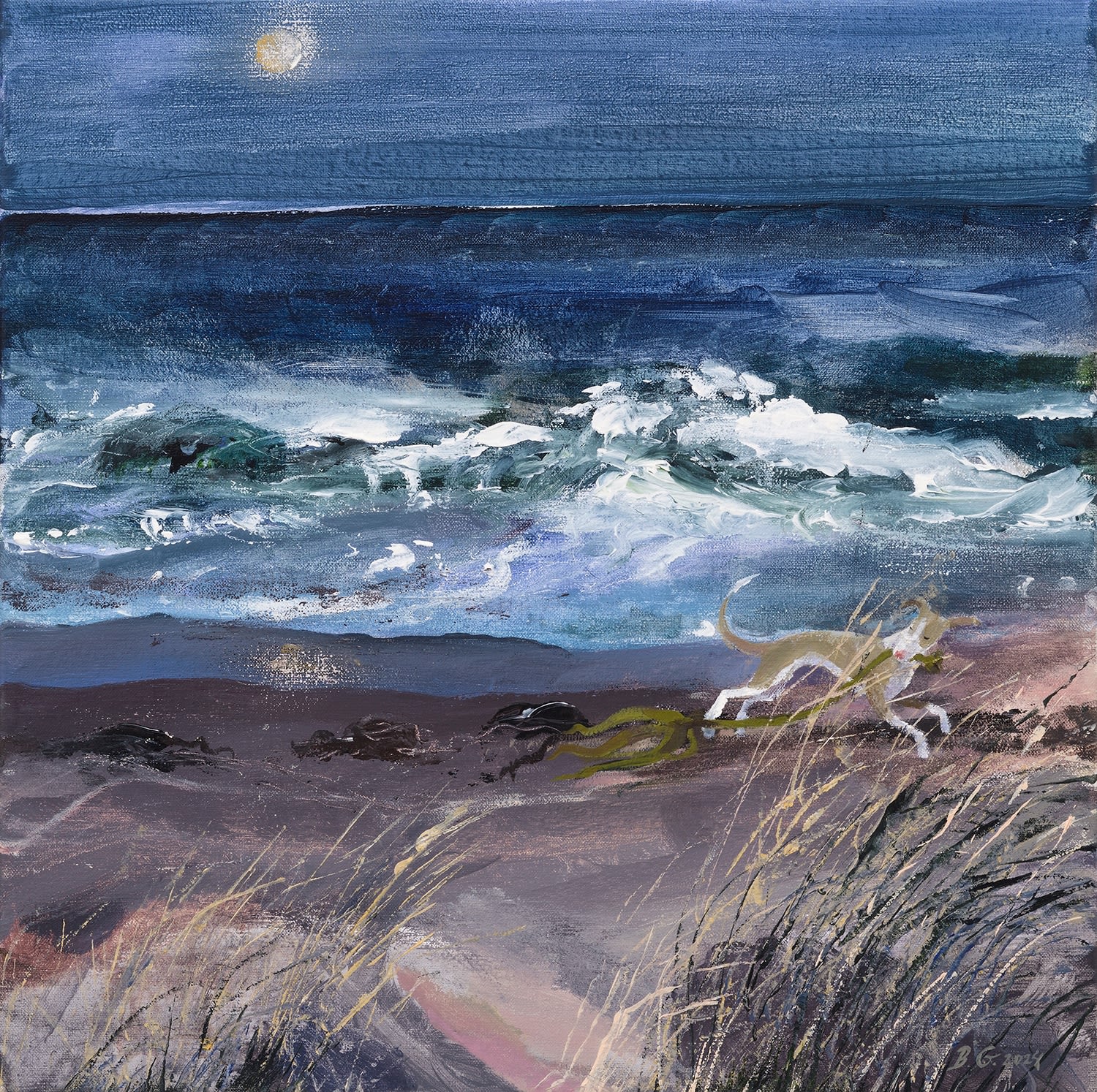 Brita Granström, On the Beach at Night (Nelly)