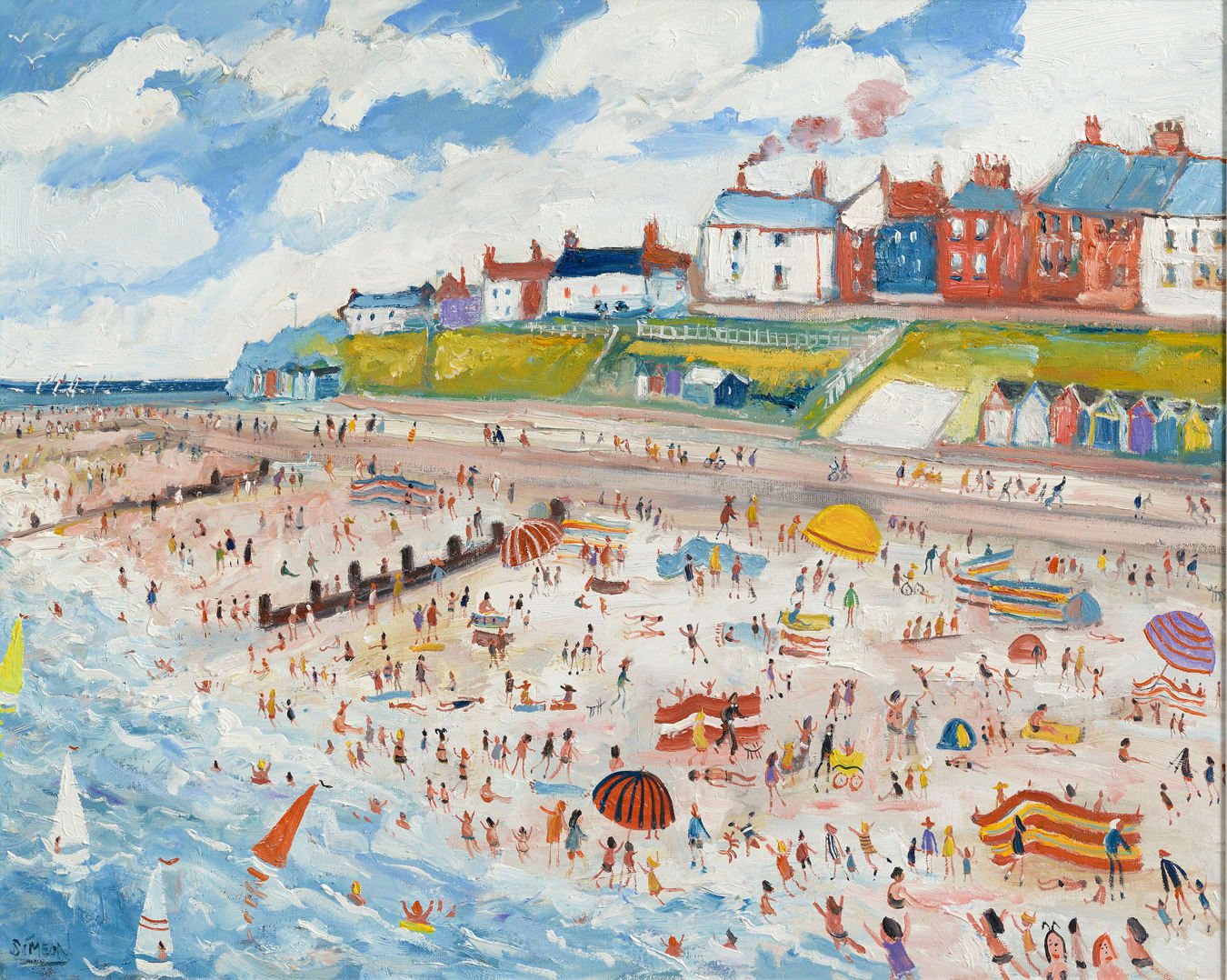 Simeon Stafford, Southwold Beach