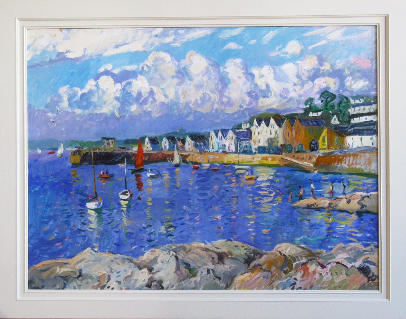 Andrew Tozer, Morning at St Mawes, 2021