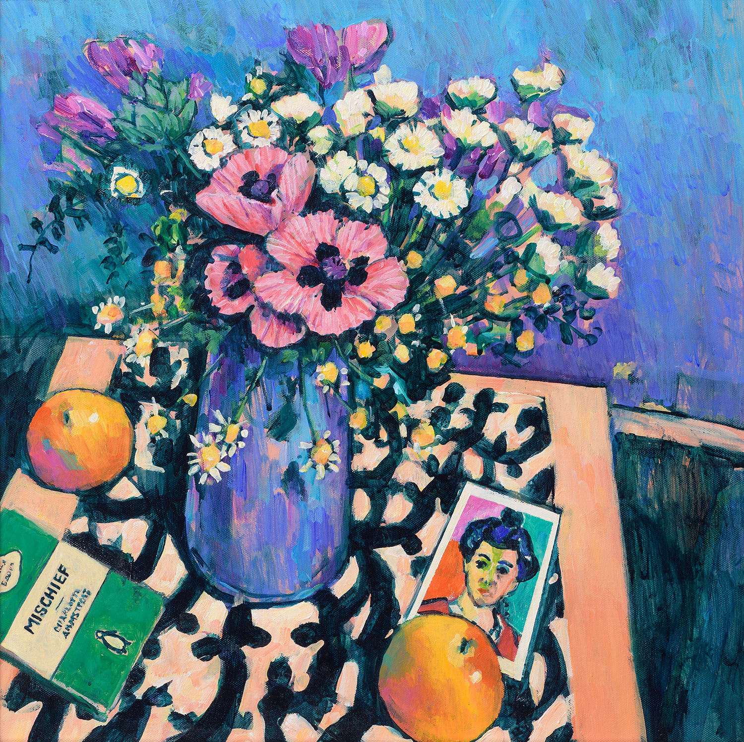 Terence Clarke, Still Life with Poppies