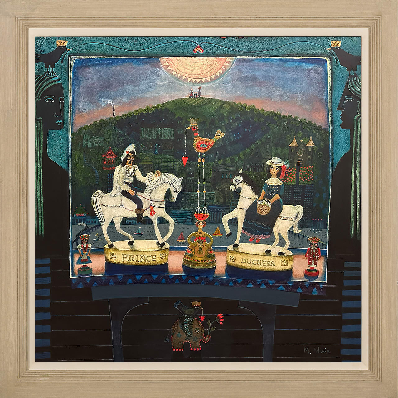 Morag Muir PAI RSW, Courtly Love