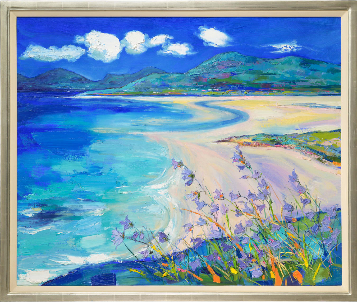 Judith Bridgland, Harebells, Seilebost, Harris