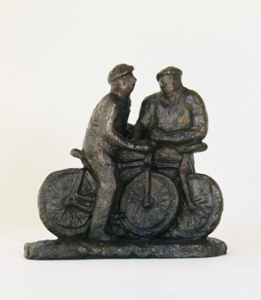 Simon Manby DA(Edin) MA MAFA PAI, Men With Bikes (Edition 2 of 12)