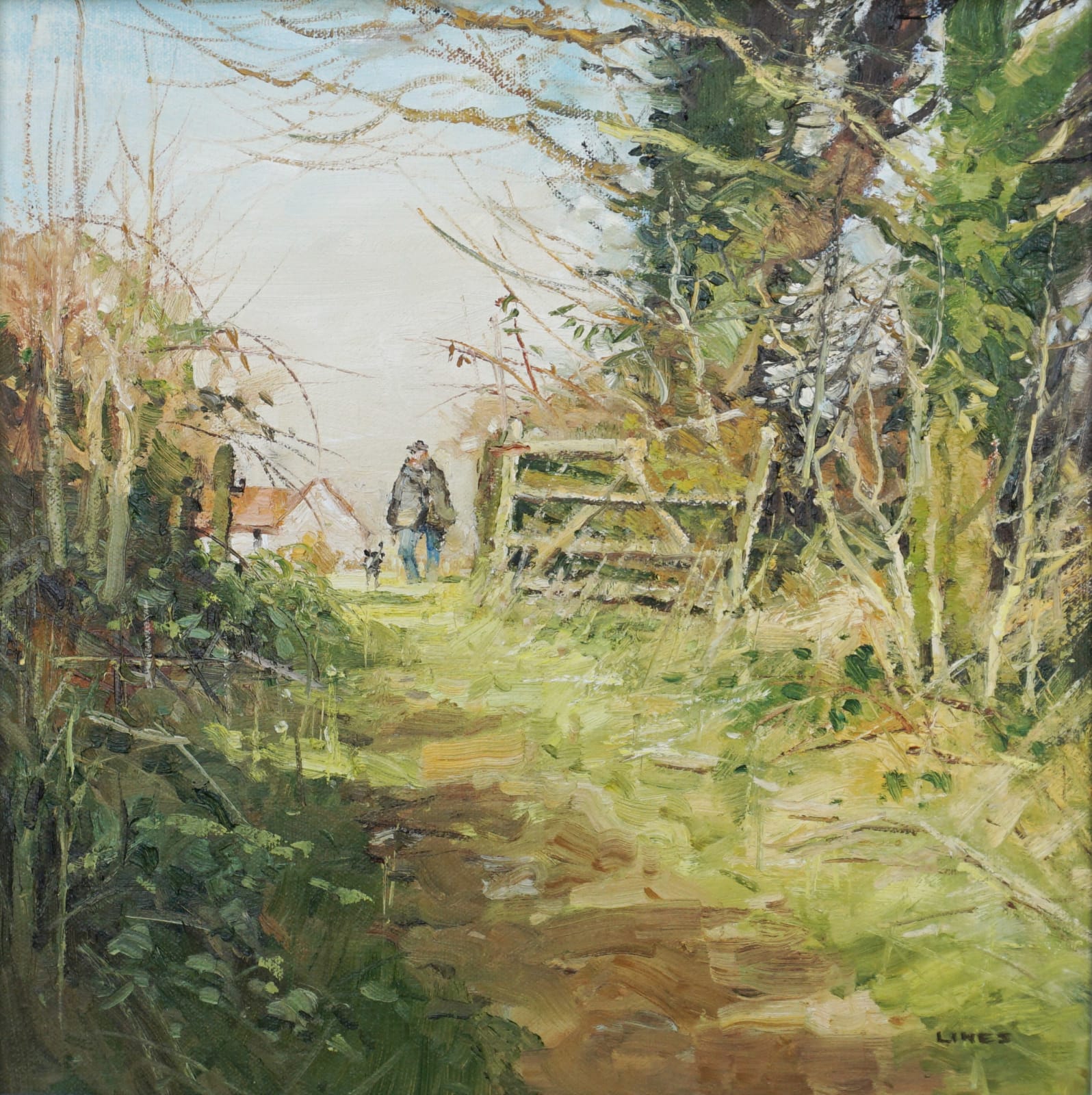 John Lines RBSA RSMA KAS, Afternoon Sunshine