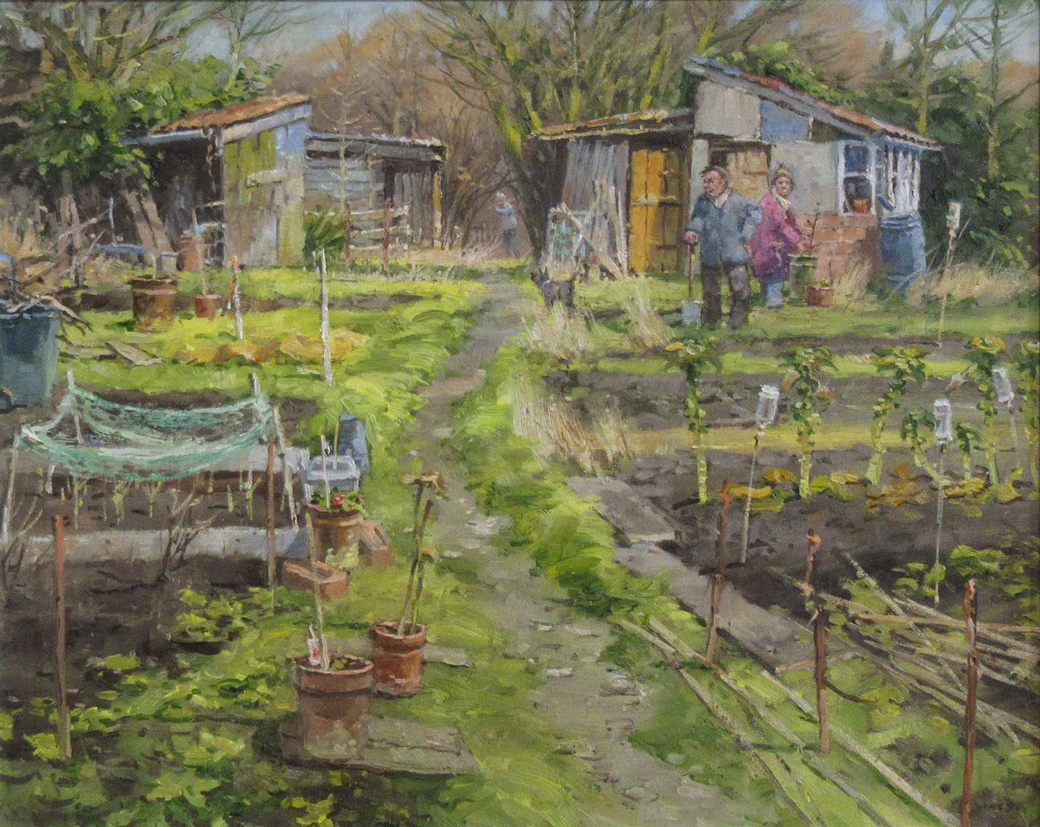 John Lines RBSA RSMA KAS, Allotment Stranger