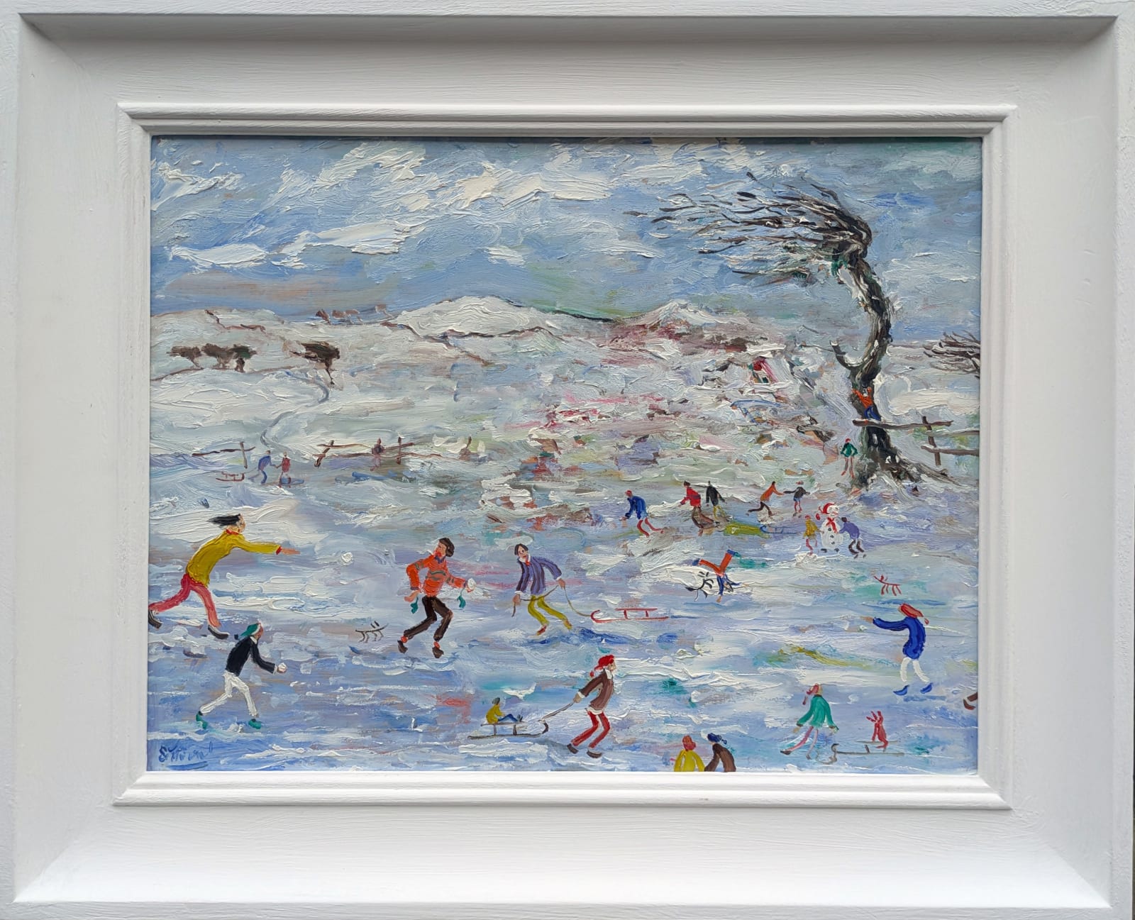 Simeon Stafford, Windy Day in Winter
