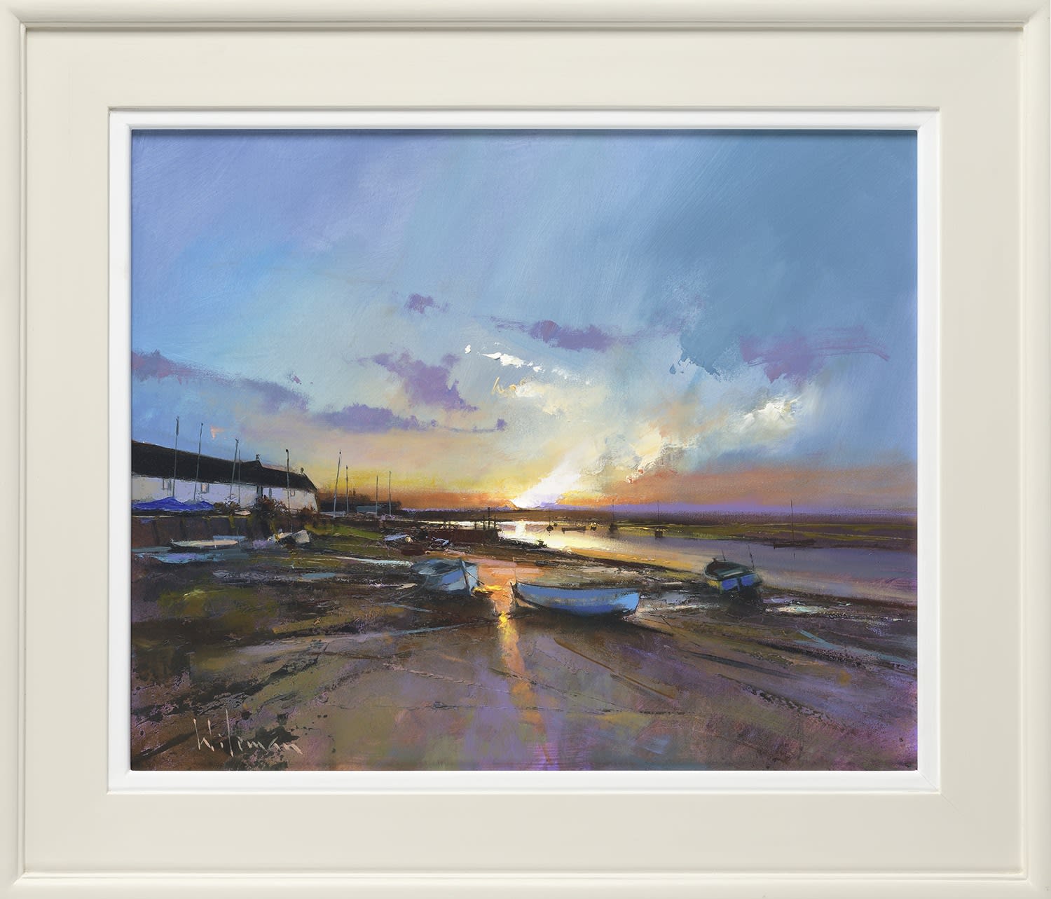 Peter Wileman FROI RSMA FRSA, At the End of the Day, Burnham overy Staithe