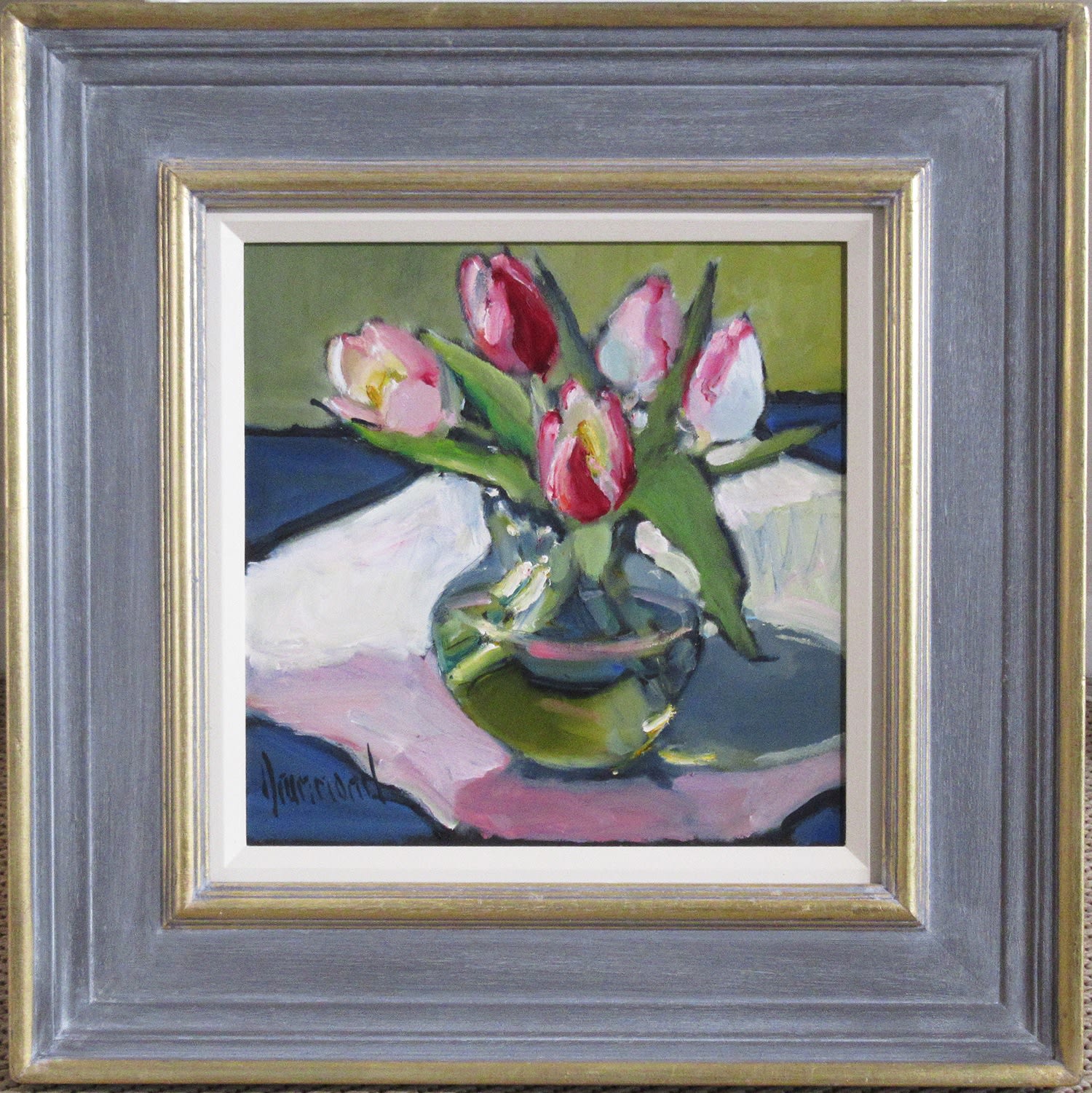 Marion Drummond PAI, A Pink Posy
