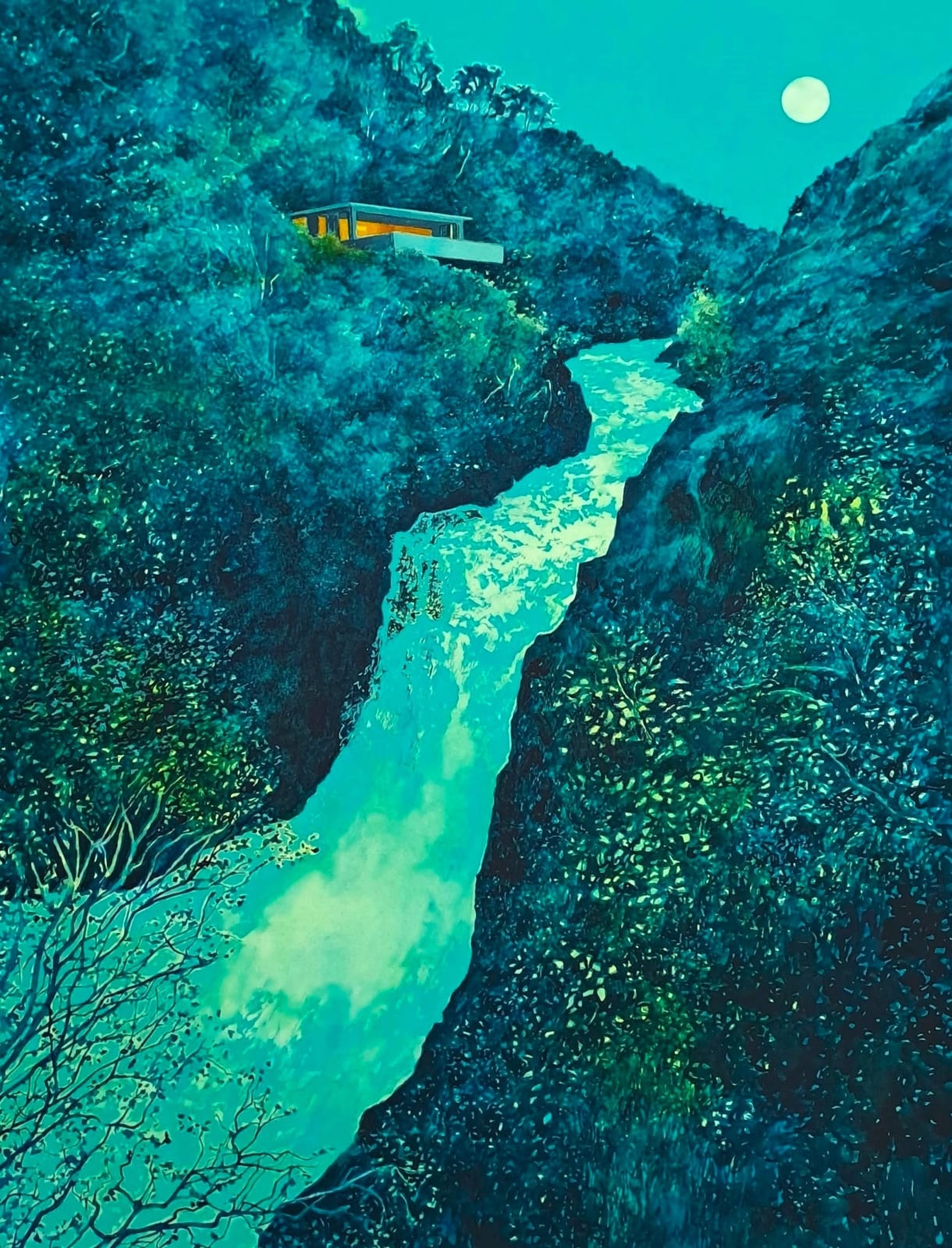 Teresa Lawler RI, Hinterland - by Cascading Waters II