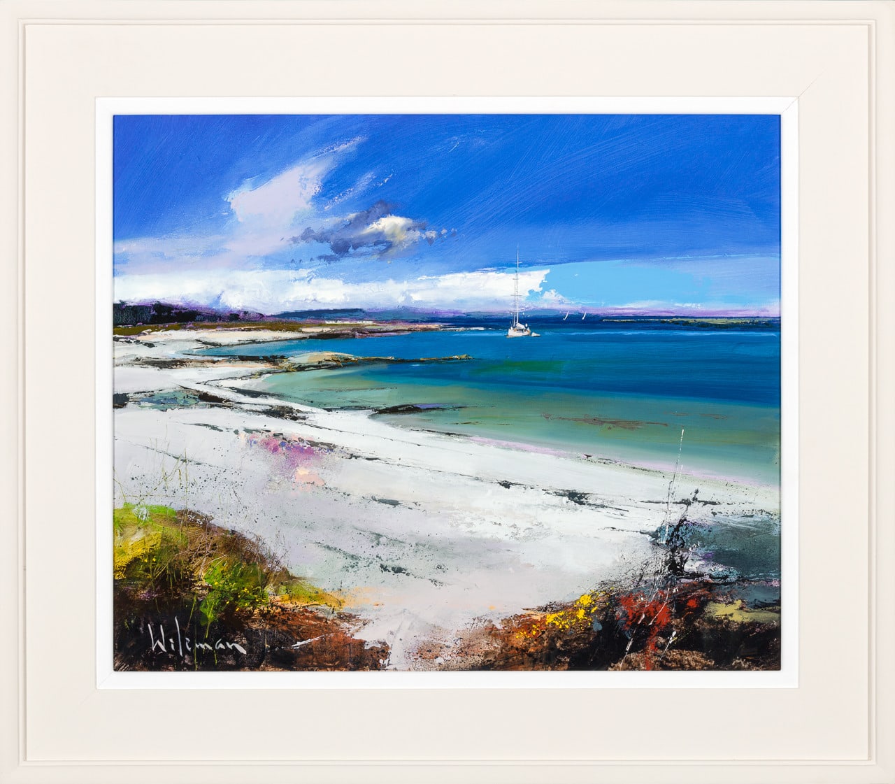 Peter Wileman FROI RSMA FRSA, The Isle of Skye from Camusdarch Beach