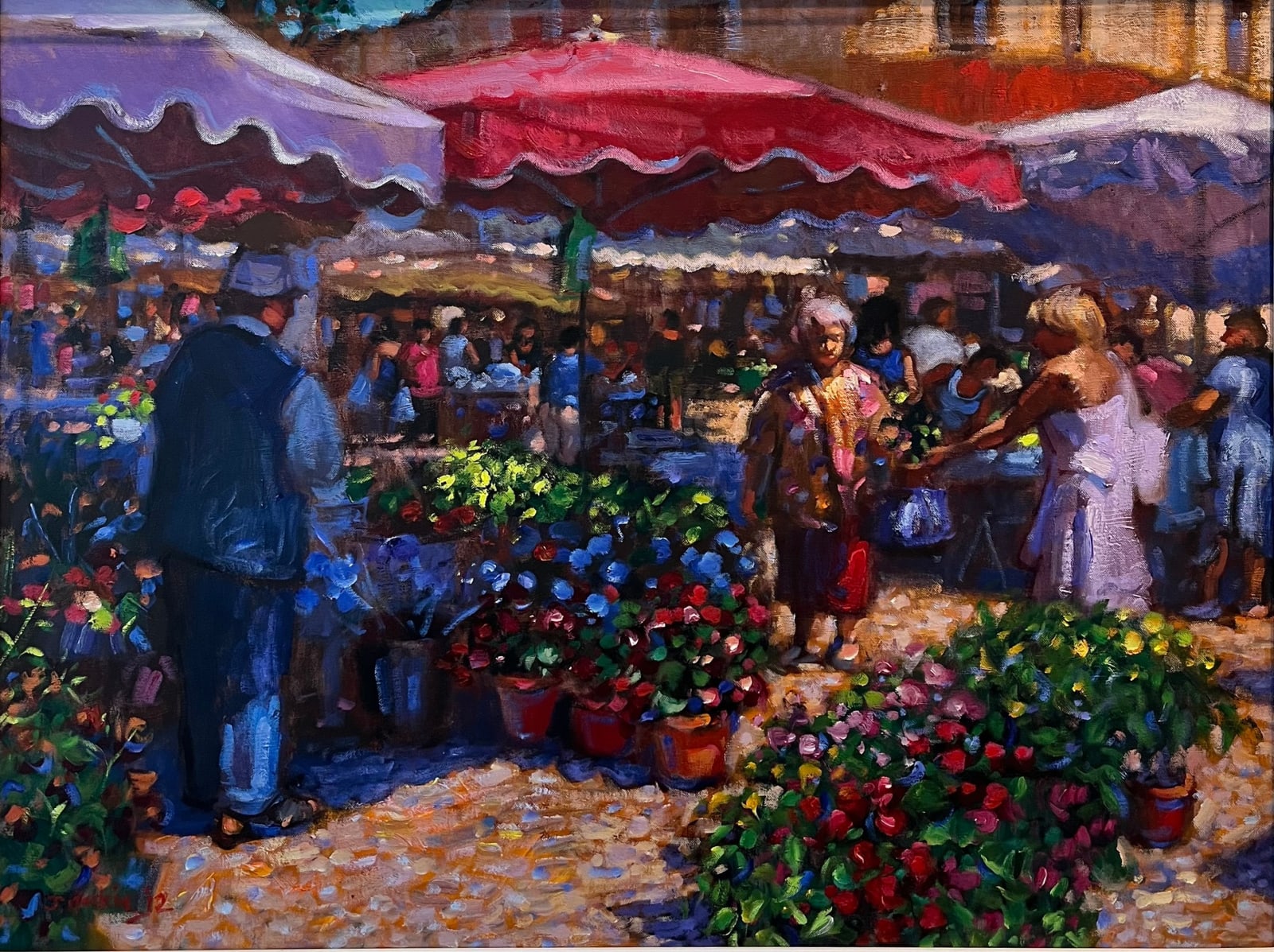 John Mackie, Flower Market, Bezier
