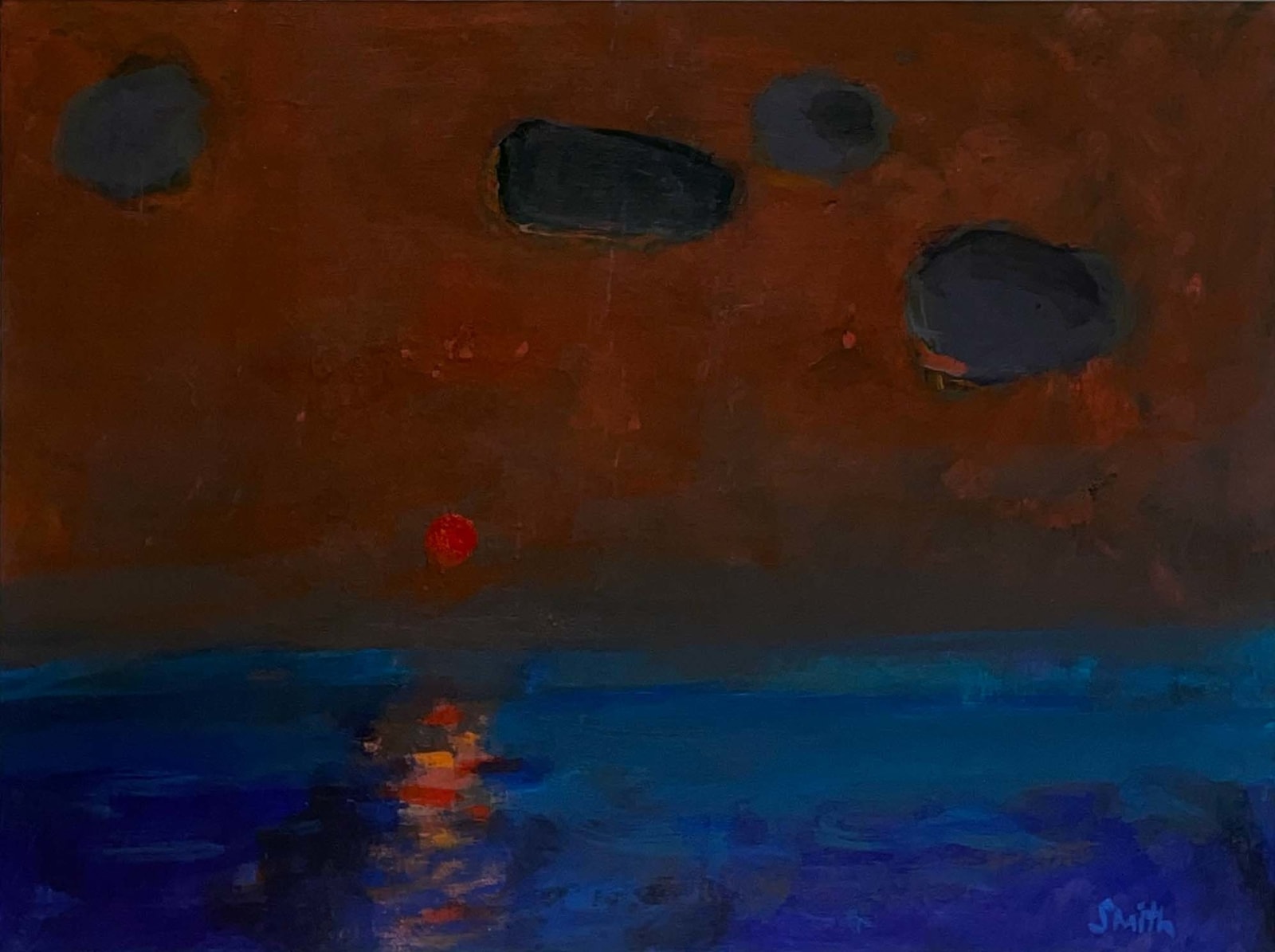 Ronald Smith RGI PAI RSW, Setting Sun