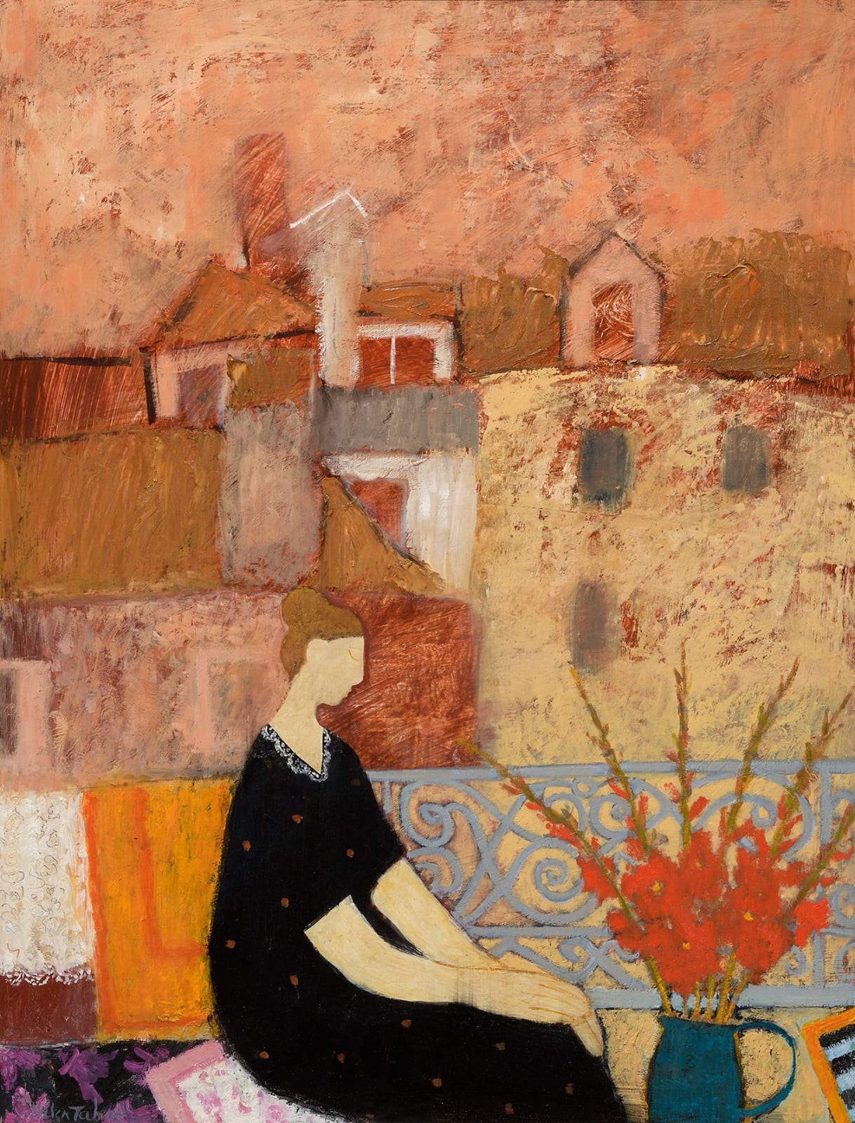 Helen Tabor, Rooftop, Venice