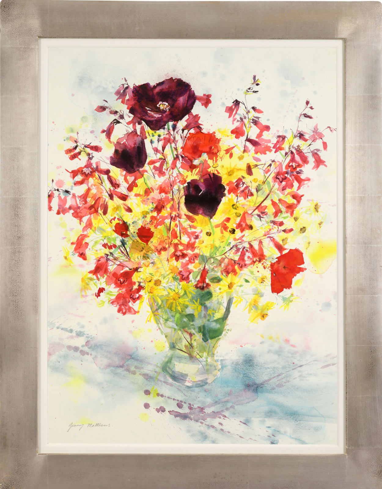 Jenny Matthews RSW, Random Bouquet