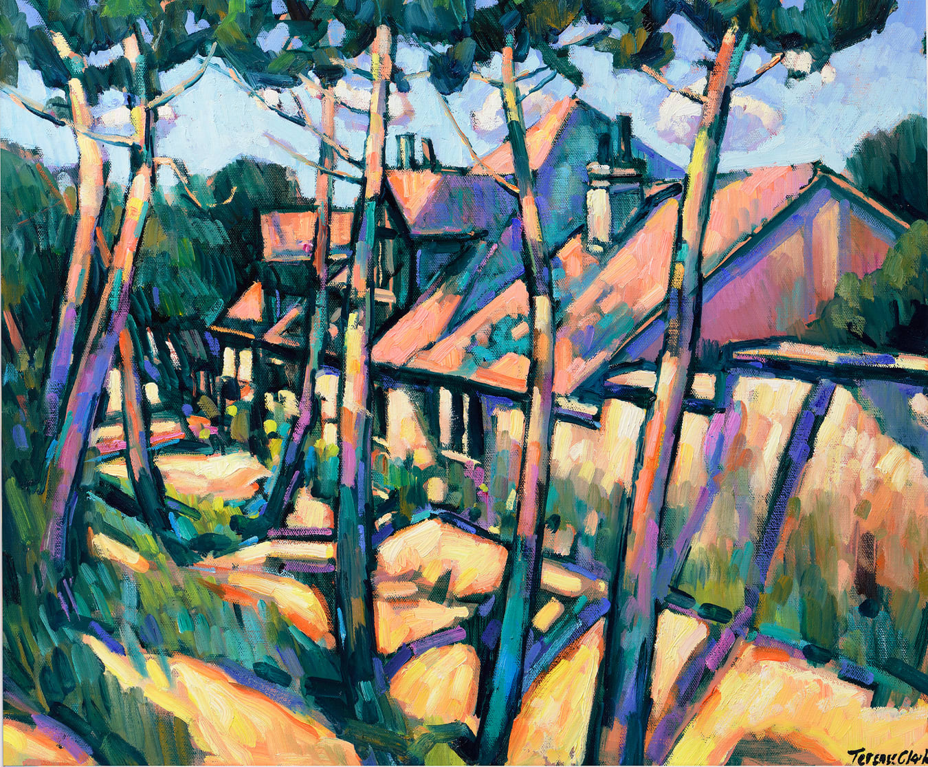 Terence Clarke, The Old Stables, Evening Light