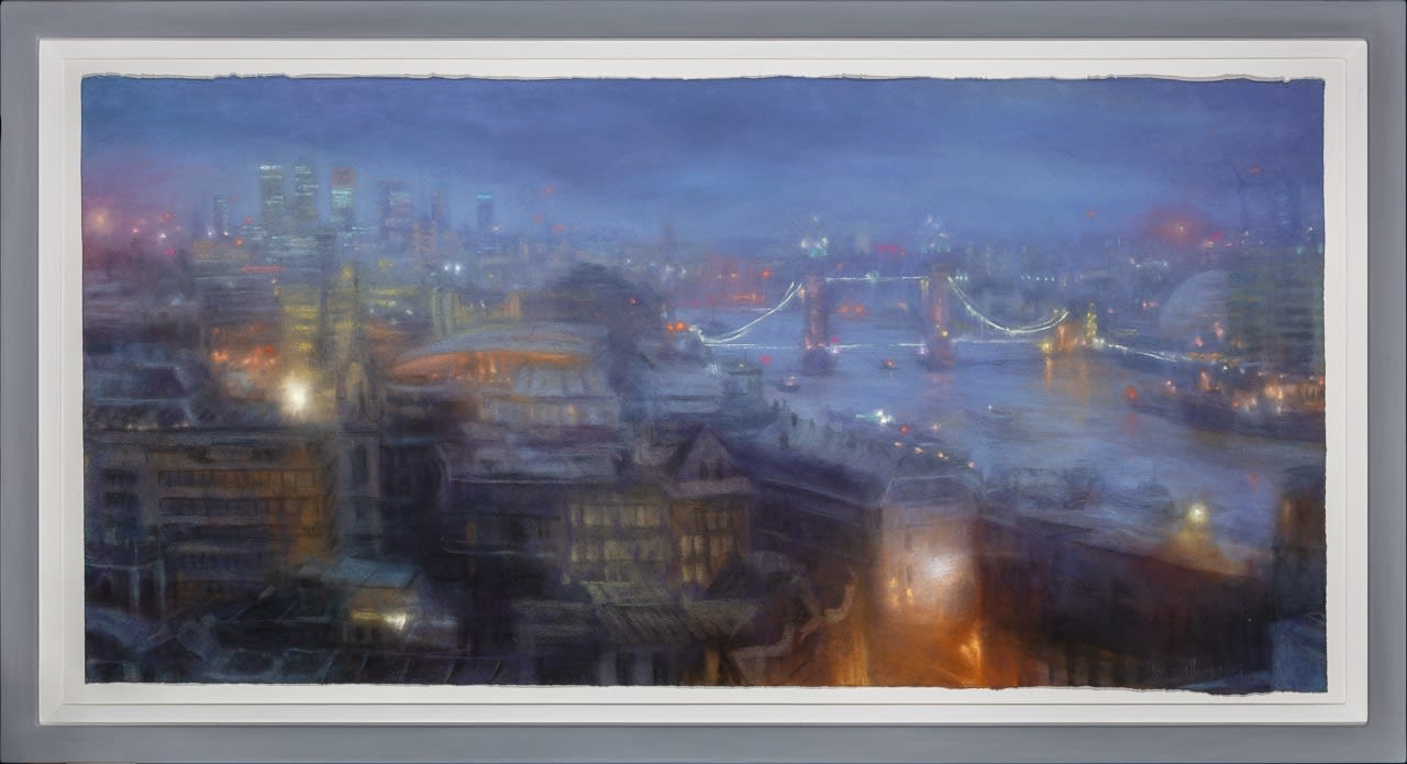 Matthew Draper PS, Evening Mist from The Monument