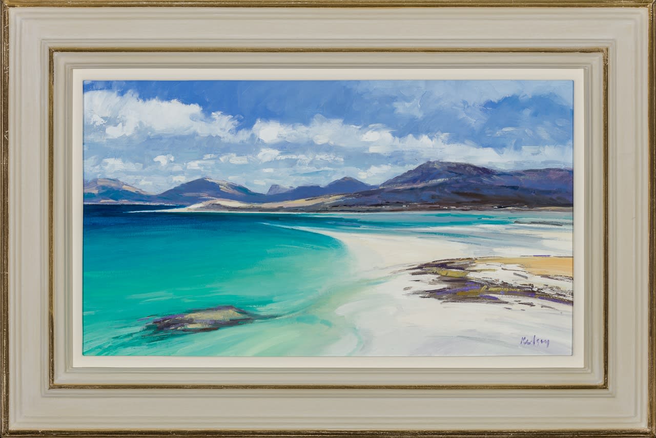 Robert Kelsey DA MUniv PAI FRSA, Deserted Beach, Harris