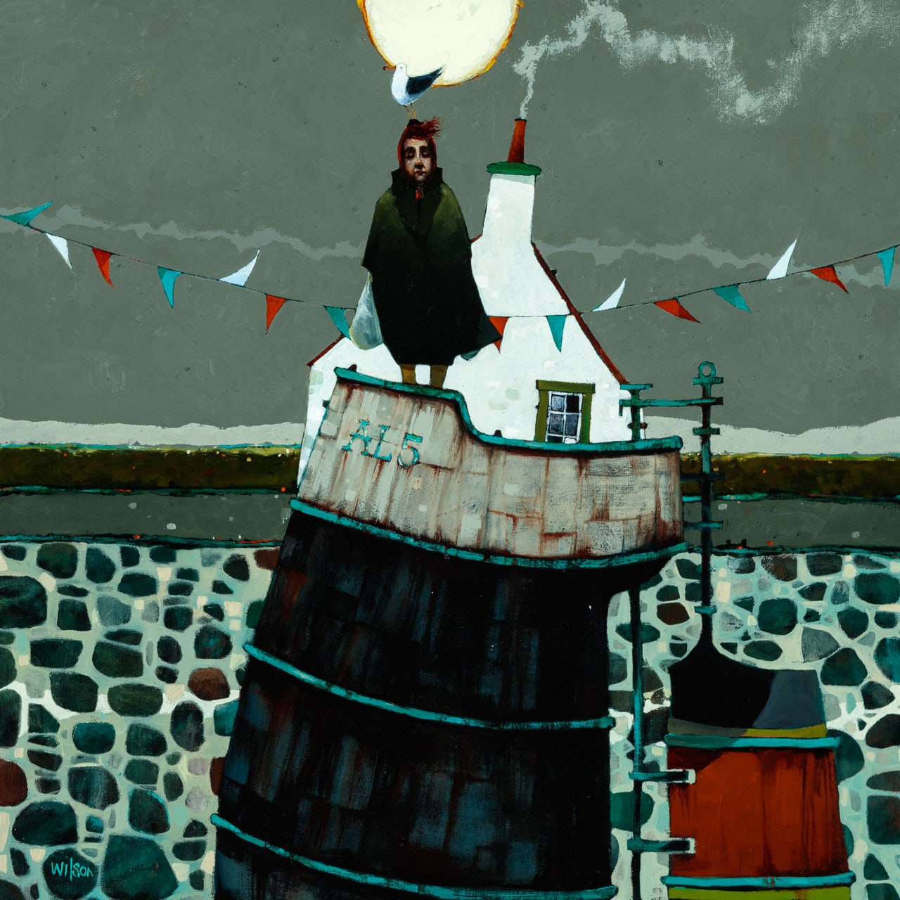 Gordon Wilson, A Blustery Harpenden Shopping Trip