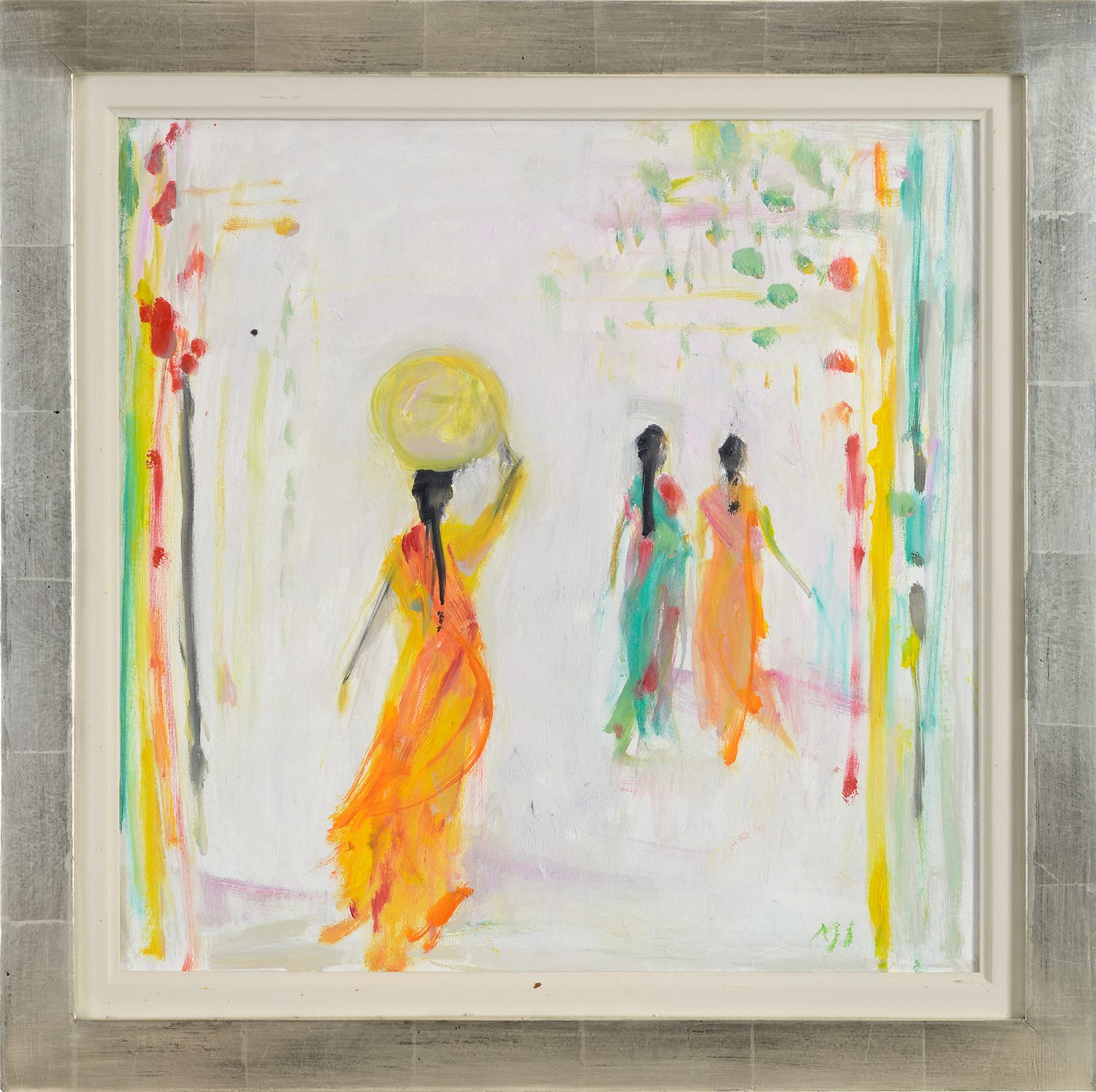 Ann Shrager NEAC, Three Ladies at the Market