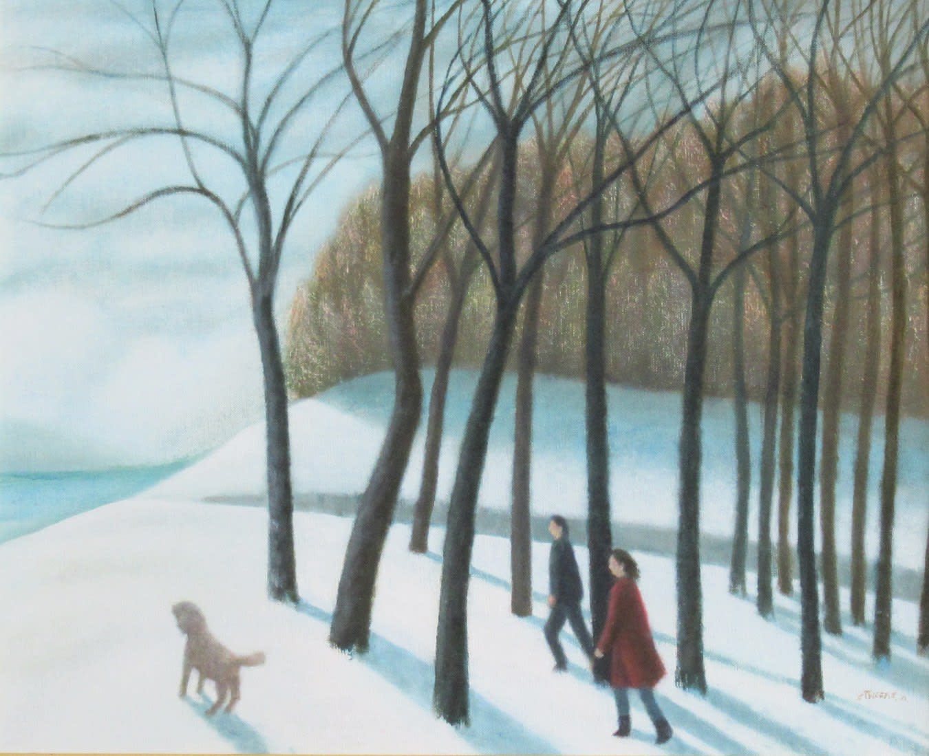 James Tweedie RGI, A Shore in the Distance