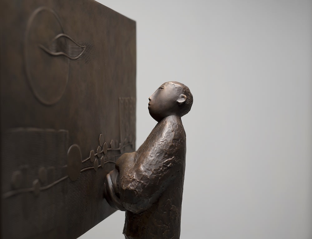 Giles Penny RWA, Man in a Gallery II