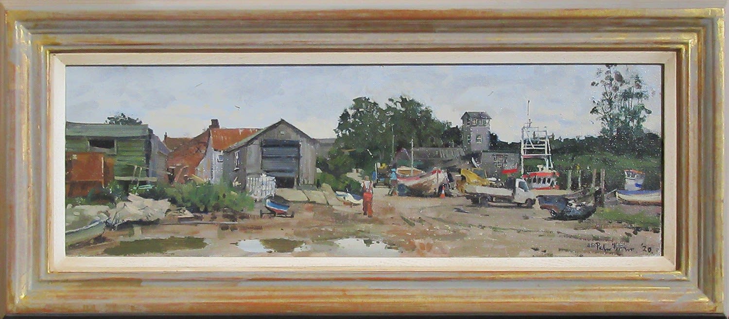 Peter Brown PNEAC PS ROI RP Hon RBA, Brancaster Staithe