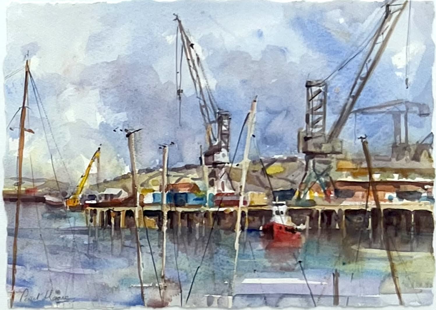 Paul Hoare CWS, Falmouth Harbour