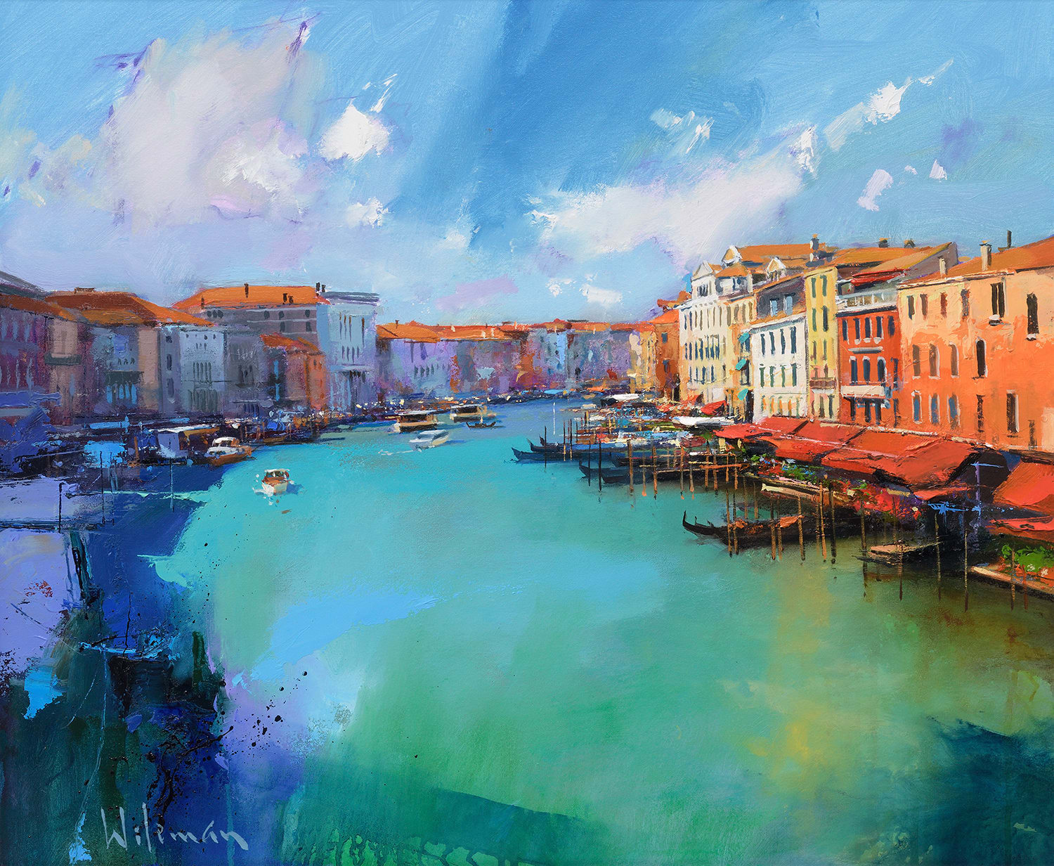 Peter Wileman FROI RSMA FRSA, The Grand Canal, Venice