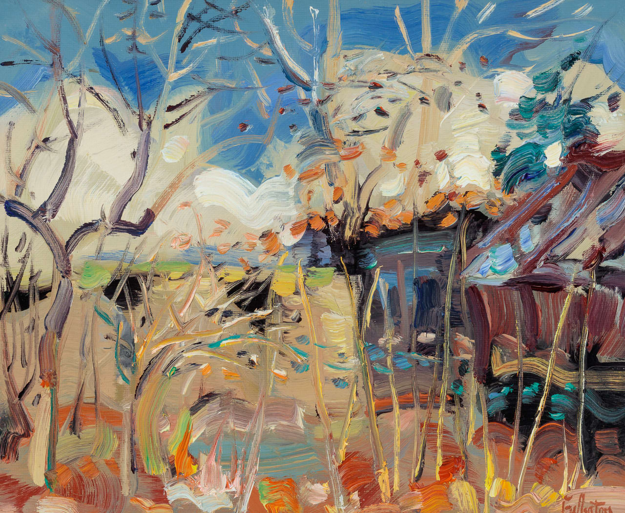 James Fullarton, Clouds over Garden