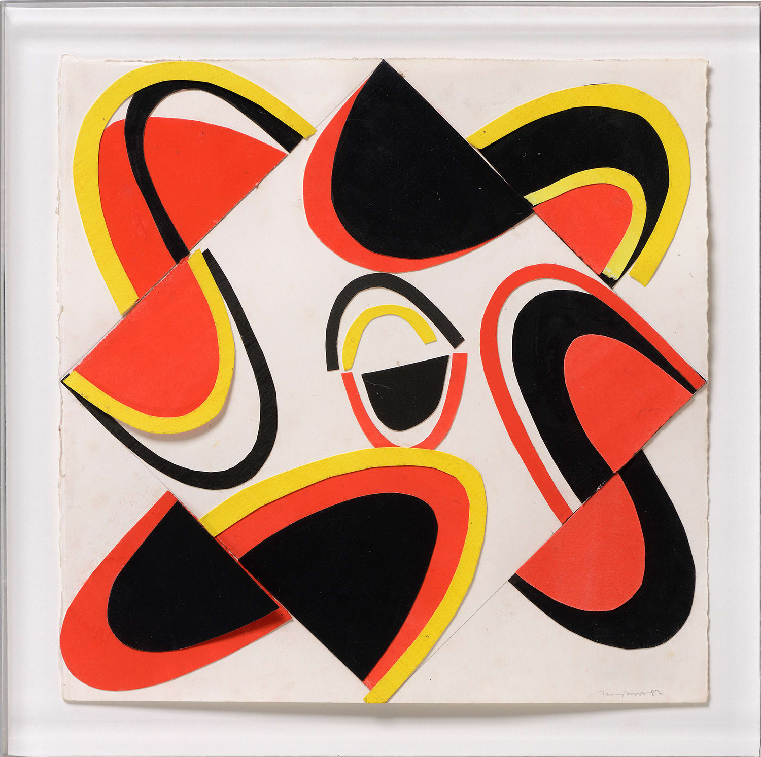 Sir Terry Frost RA, Oh What an Effort it is to Love You as I Do (signed), 1982