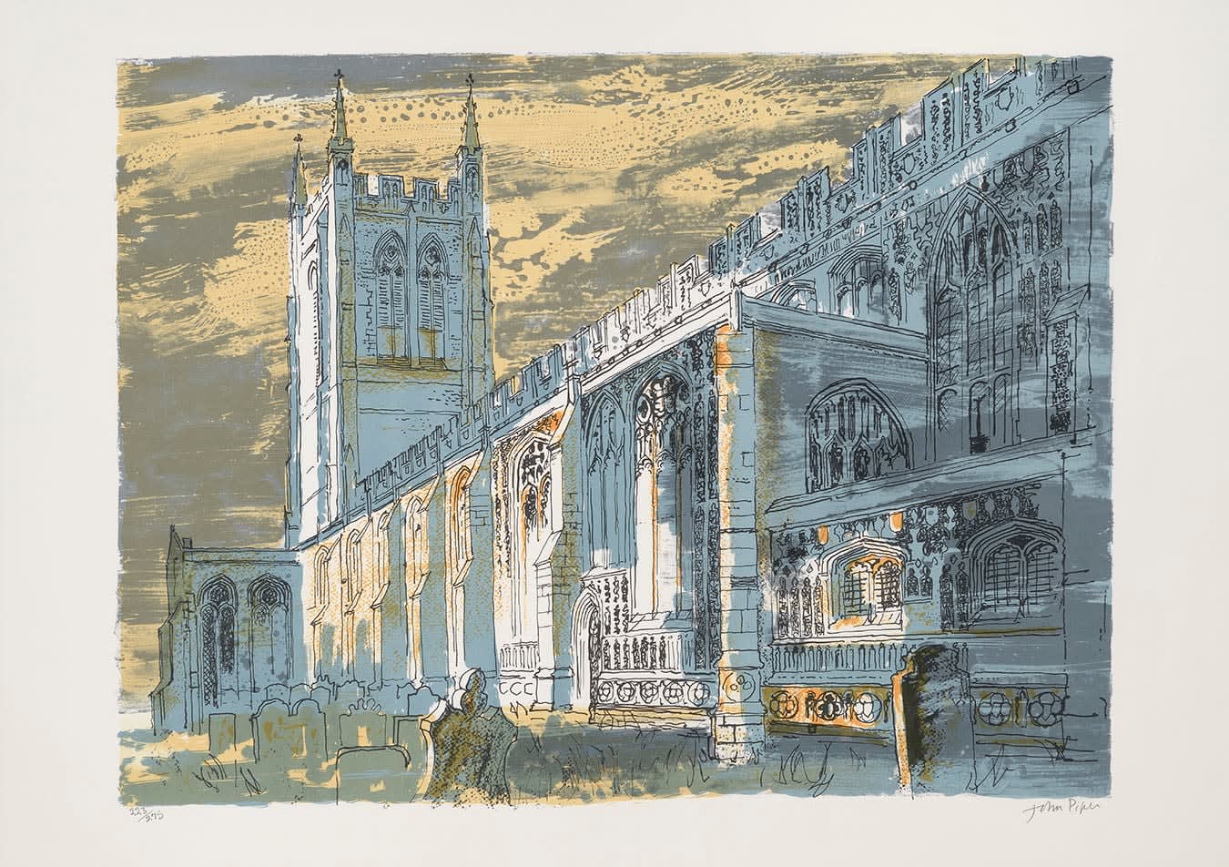 John Piper CH, Long Melford Church (ed. 223/275)