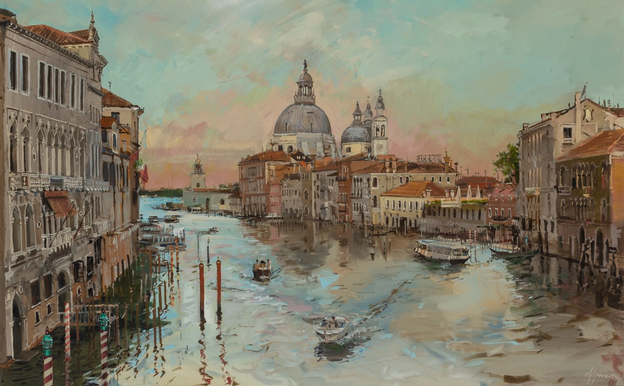 Nick Grove RSMA, The Grand Canal, Venice