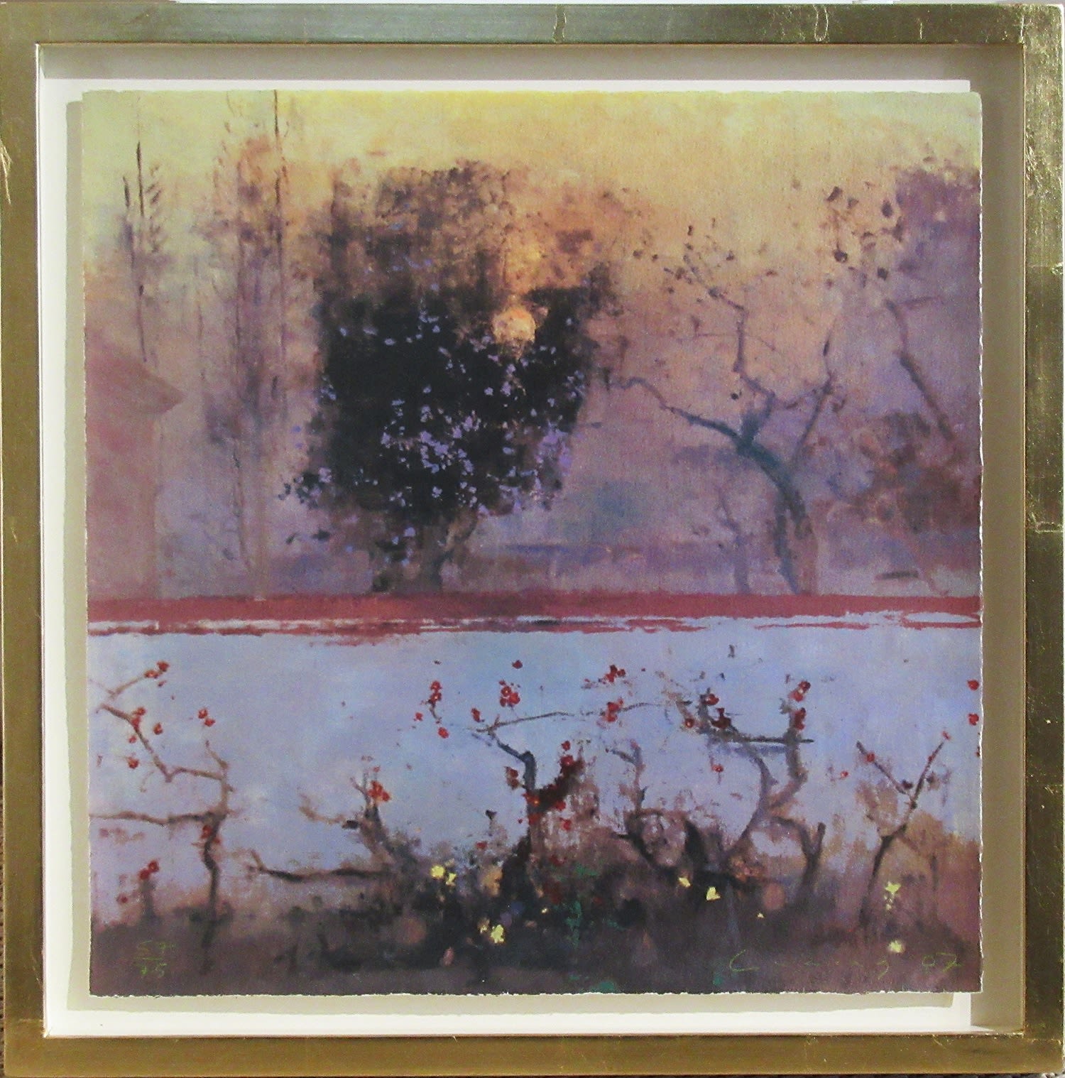 Fred Cuming RA, Japonica and Prunus 2007, ed. no 57/75