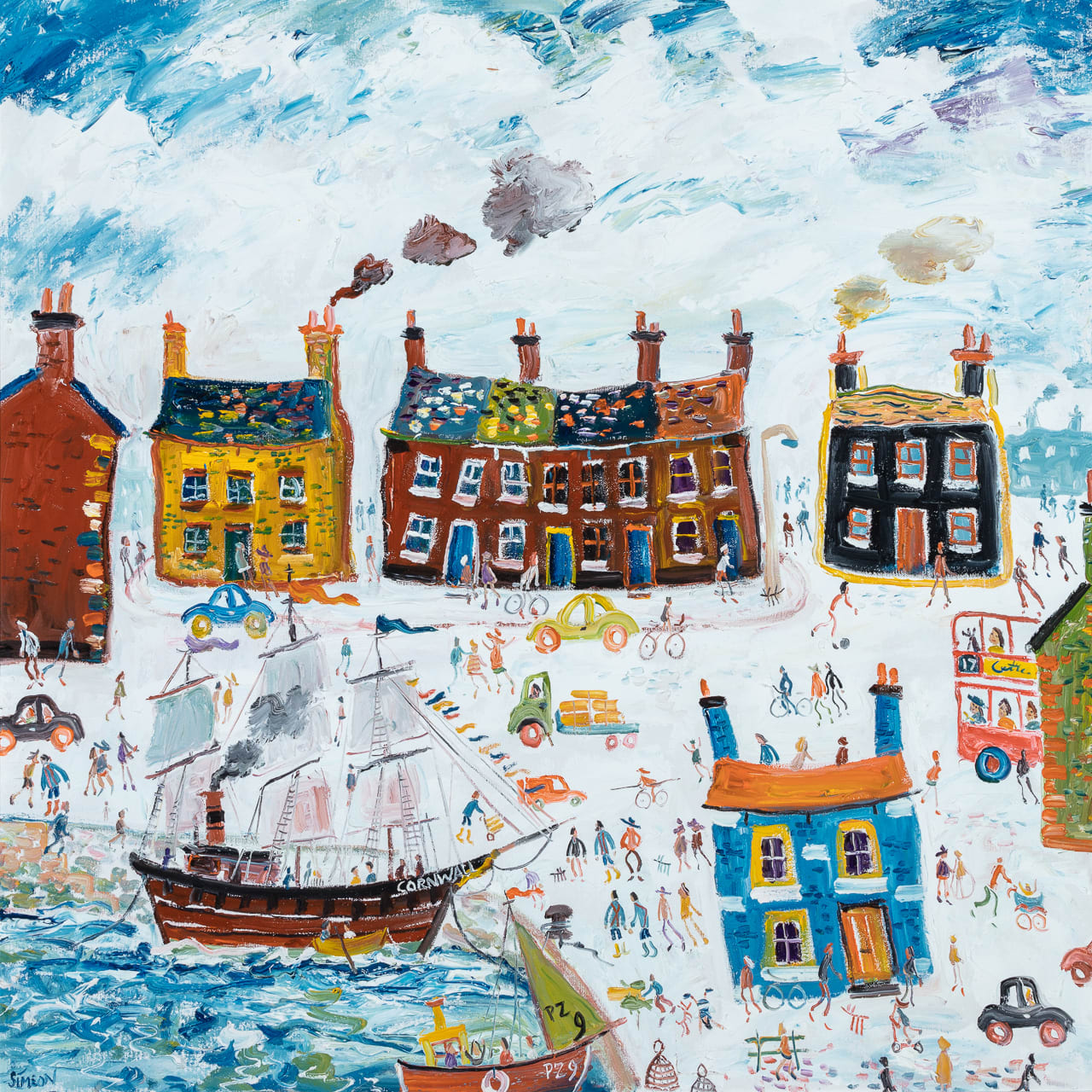 Simeon Stafford, Sail Day, Mousehole