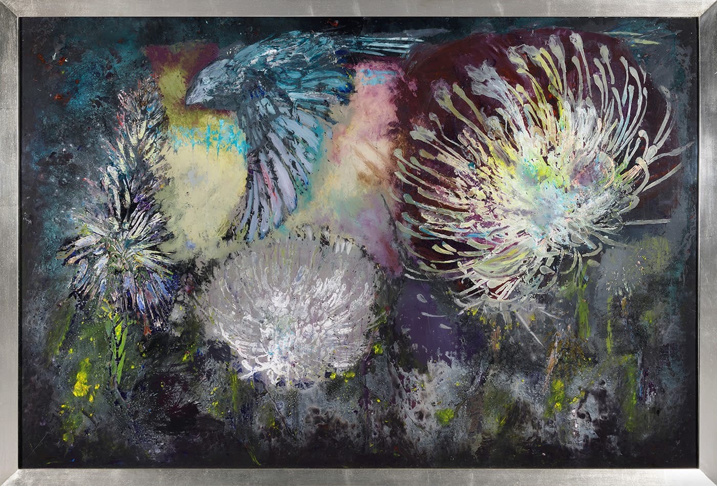 Gail Catlin, Pincushions with Bird in Flight