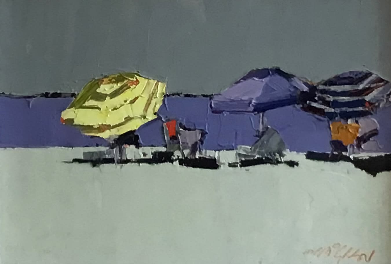 Mhairi McGregor RSW, Spanish Beach