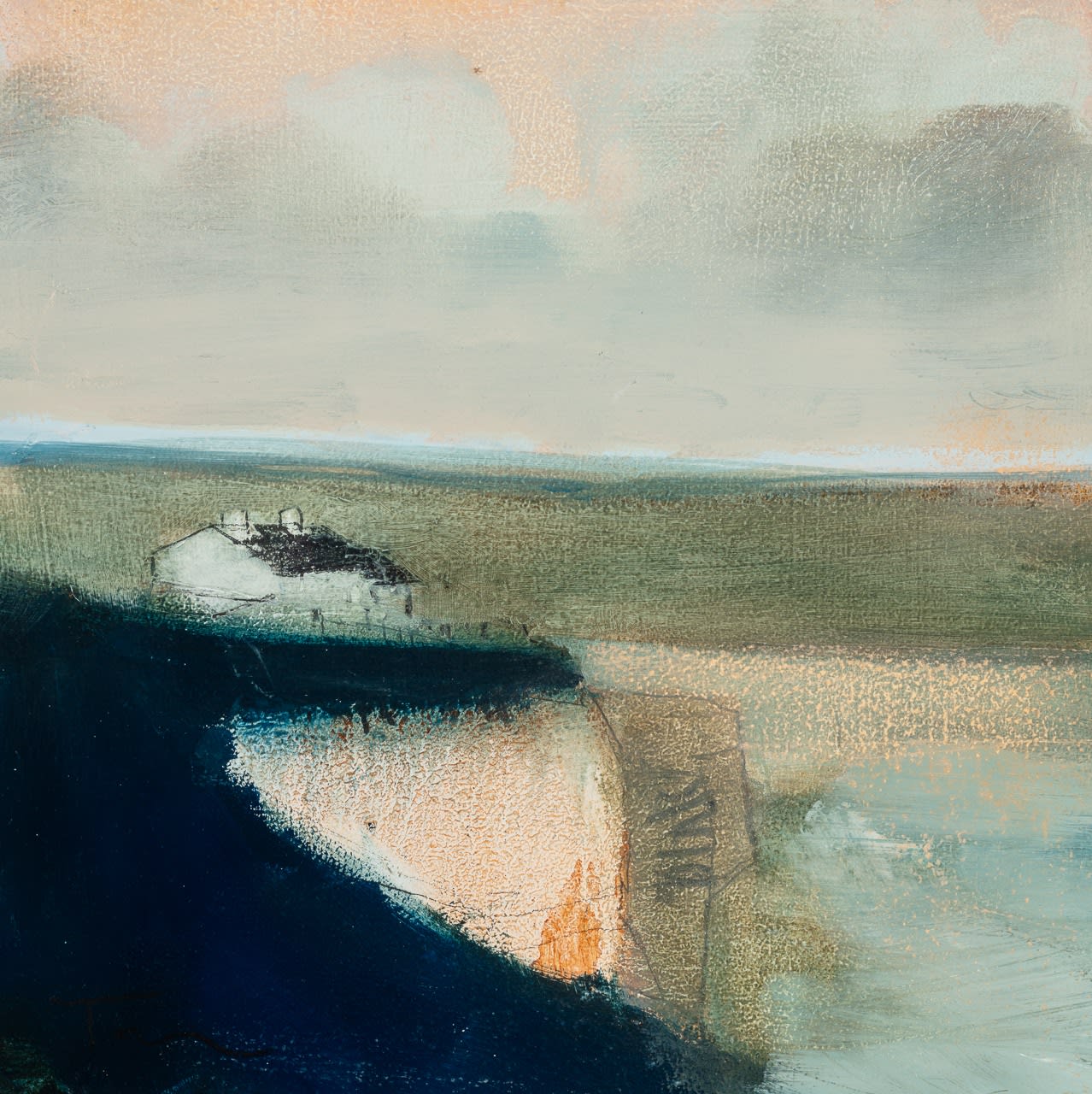 Tom Homewood, Coastguard Cottages in Summer